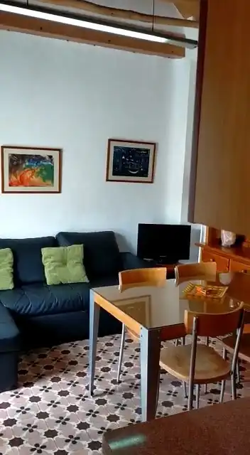 Living room of Attic for rent in Granada  with Air Conditioner, Terrace and Furnished