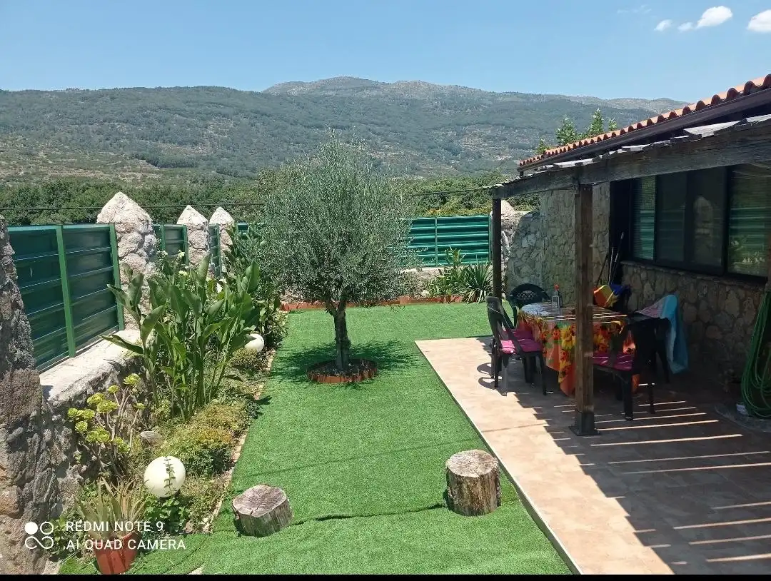 Terraza de Finca rústica en venta en Cabrero con Jardín privado y Piscina