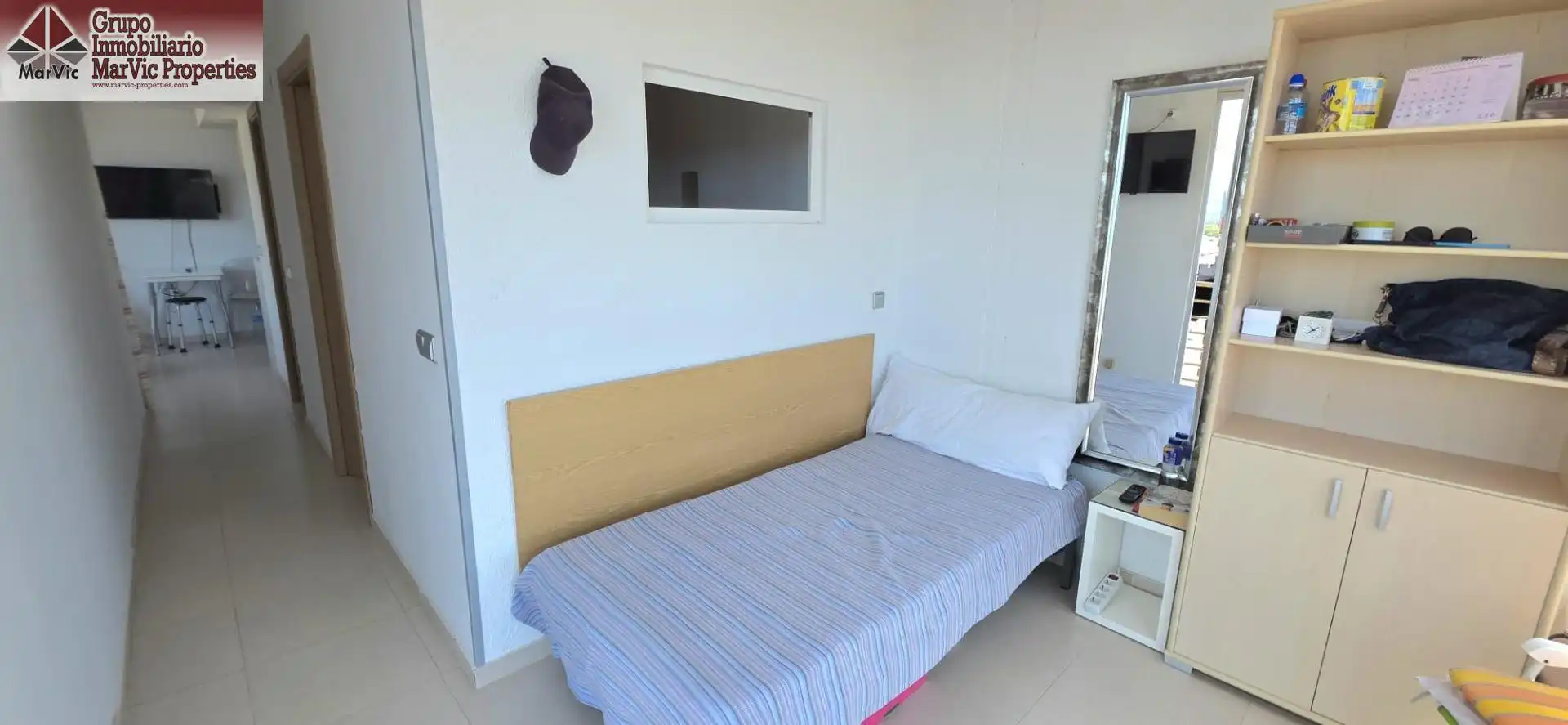 Habitación de Apartamento en venta en Benidorm con Aire acondicionado, Terraza y Amueblado