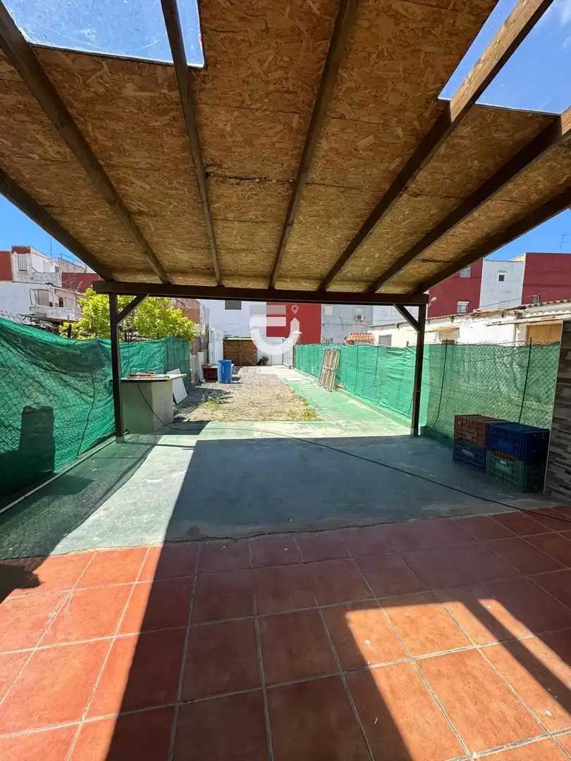 Terrassa de Casa o xalet en venda en Sueca amb Jardí privat i Terrassa