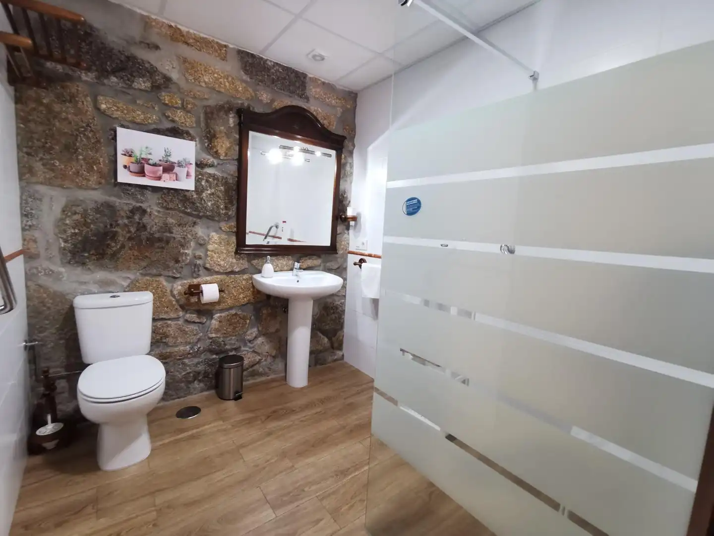 Baño de Casa o chalet en venta en Portas con Jardín privado, Terraza y Trastero