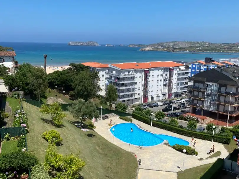 Exterior view of Apartments for rent in Suances  with Heating, Private garden and Terrace