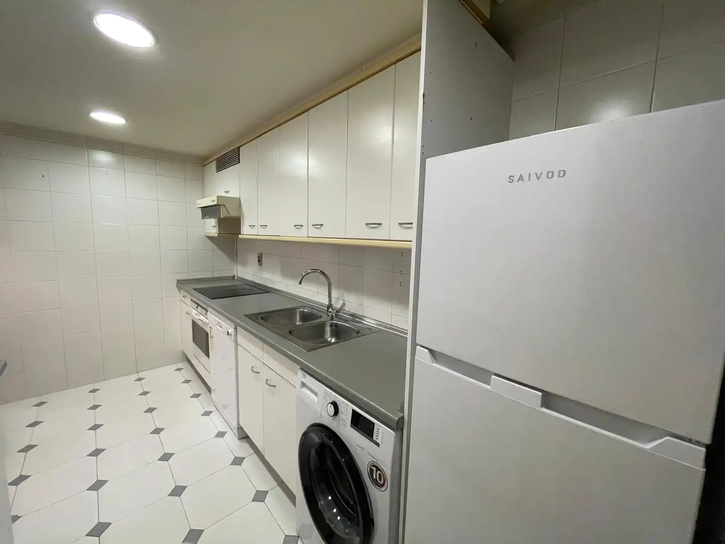 Cocina de Piso de alquiler en Zaragoza con Aire acondicionado, Calefacción y Terraza