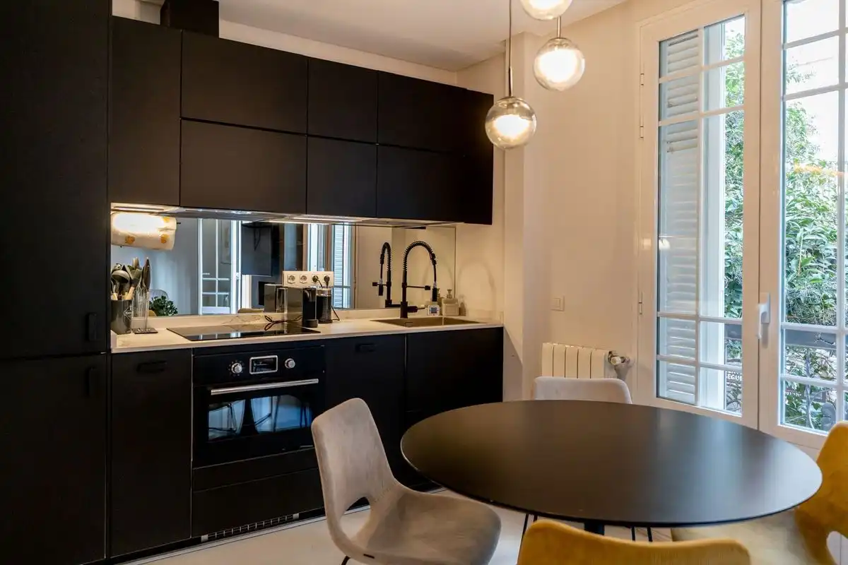 Küche von Wohnung zum Verkauf in Madrid mit Klimaanlage, Heizung und Möbliert