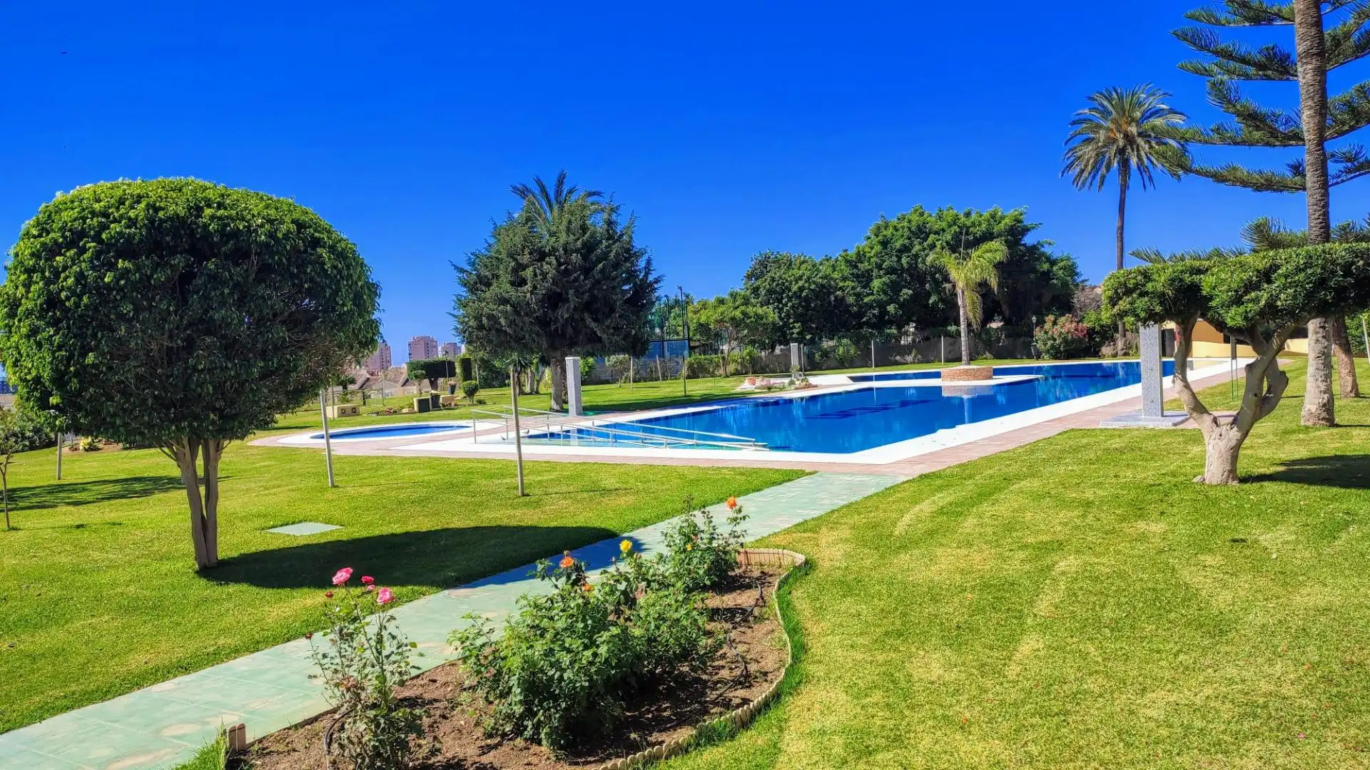Swimming pool of Ground floor for sale in Torremolinos  with Private garden, Terrace and Community pool