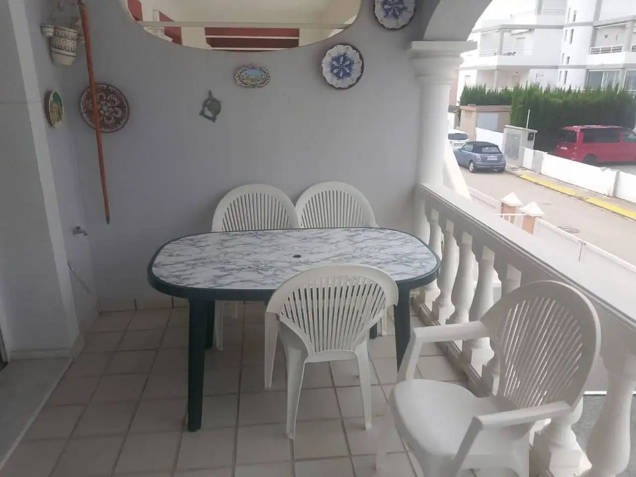 Terrassa de Casa adosada en venda en Oliva amb Aire condicionat, Calefacció i Jardí privat