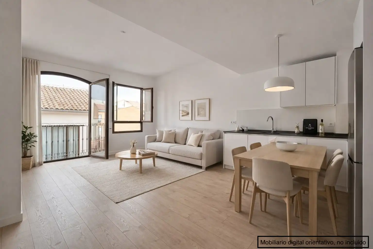 Sala d'estar de Àtic en venda en Málaga amb Aire condicionat, Calefacció i Balcó