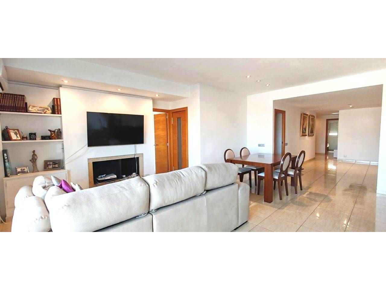Sala de estar de Piso en venta en Girona Capital con Aire acondicionado, Calefacción y Terraza