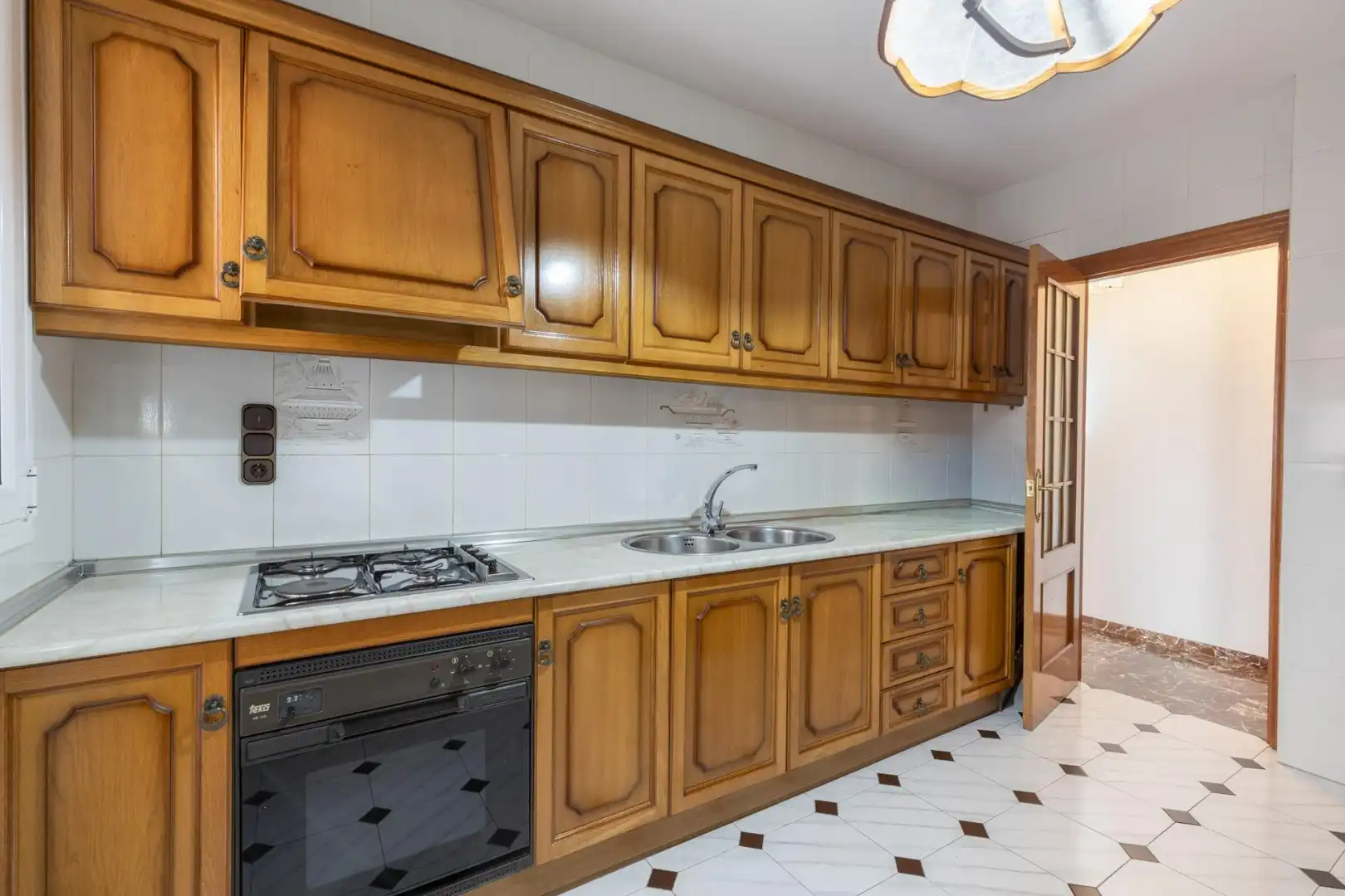 Kitchen of Flat for sale in Güéjar Sierra  with Terrace