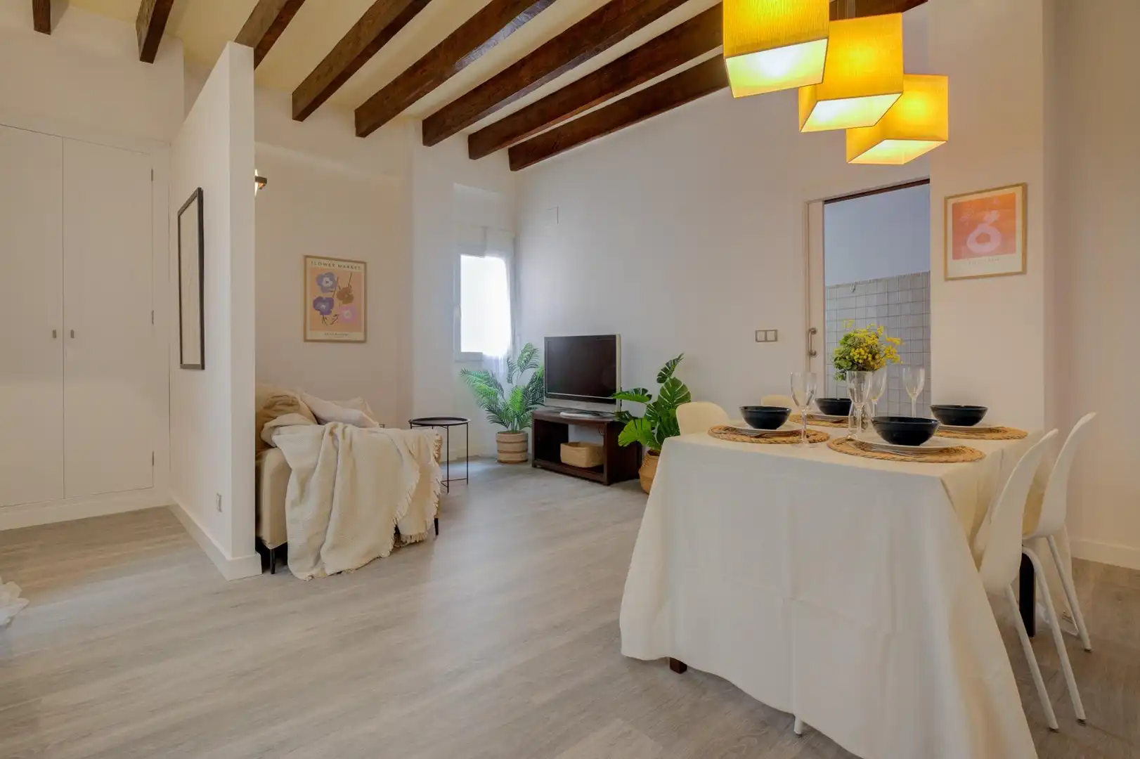 Sala de estar de Piso en venta en Alicante / Alacant con Aire acondicionado, Calefacción y Jacuzzi