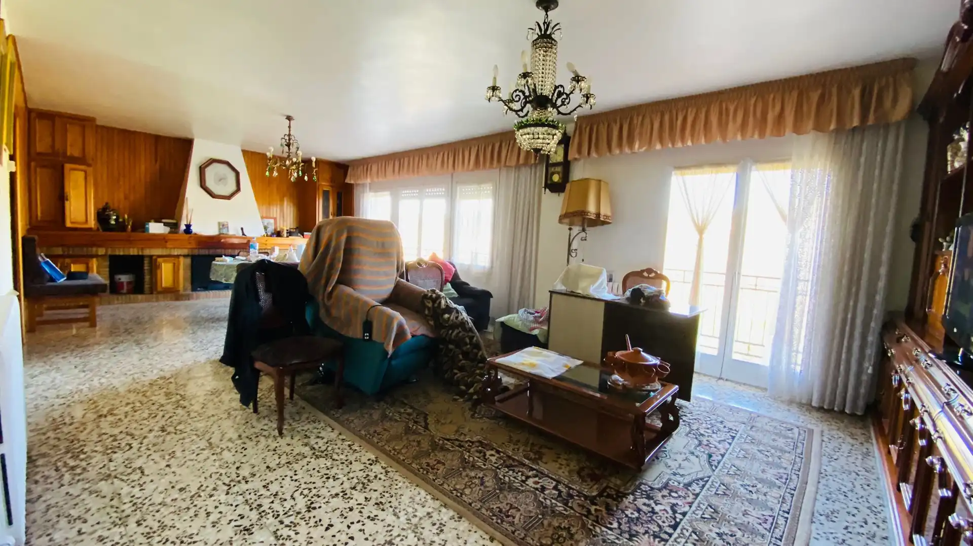 Sala de estar de Casa o chalet en venta en La Mata de Morella con Calefacción, Jardín privado y Terraza