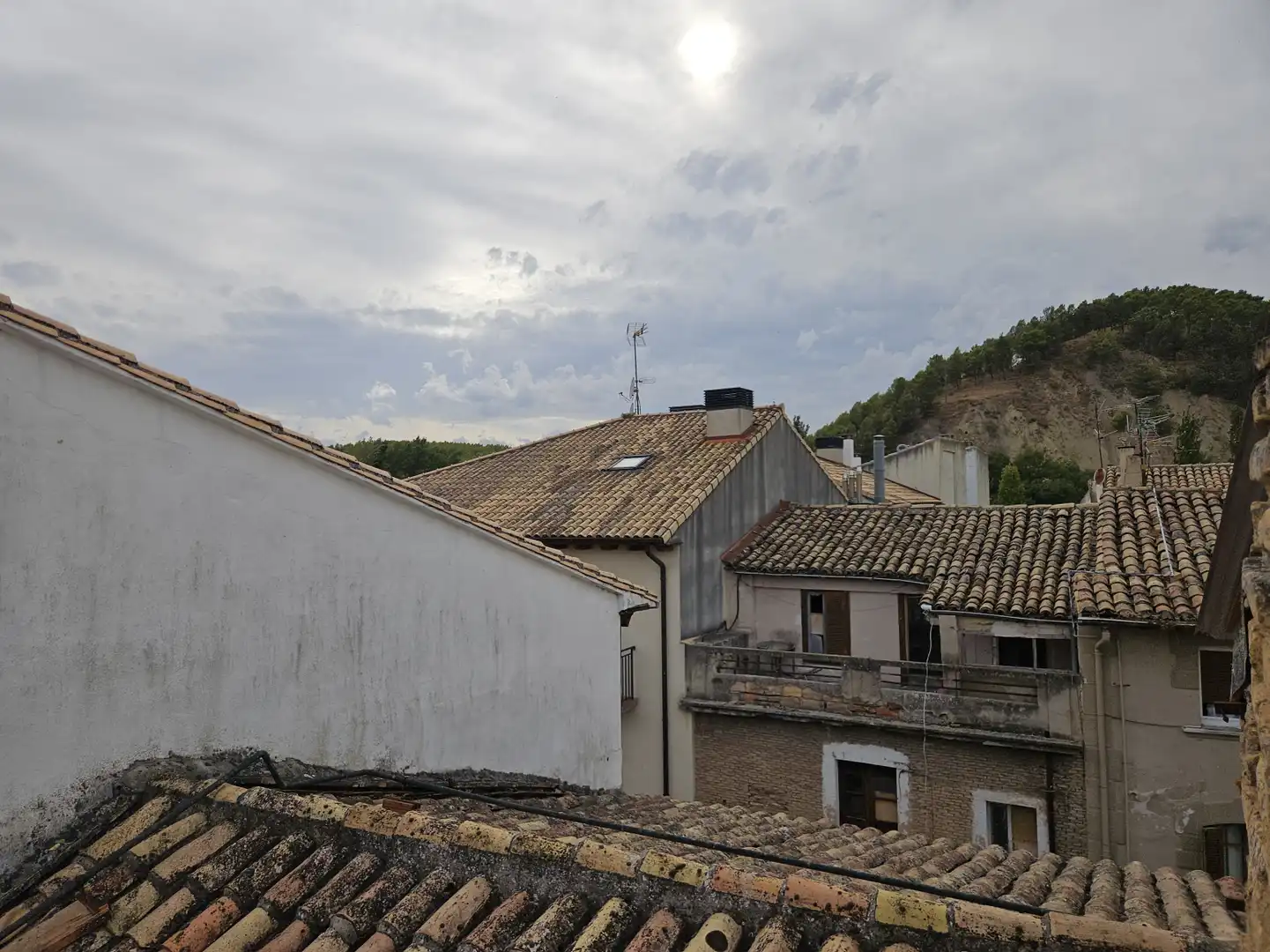 Vista exterior de Casa adosada en venta en Sangüesa / Zangoza