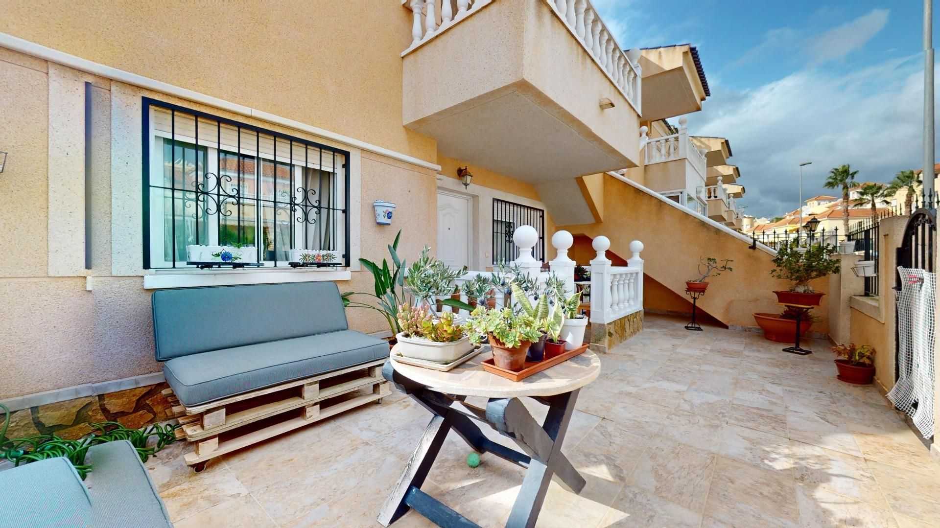 Terrace of Apartment for sale in Pilar de la Horadada  with Air Conditioner, Private garden and Terrace