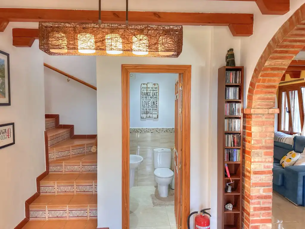 Casa rustica con piscina in vendita a Iznate, imagen 5