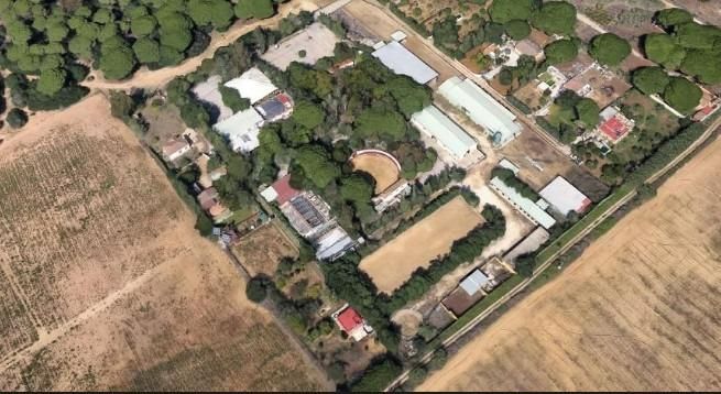 Vista exterior de Finca rústica en venda en Chiclana de la Frontera