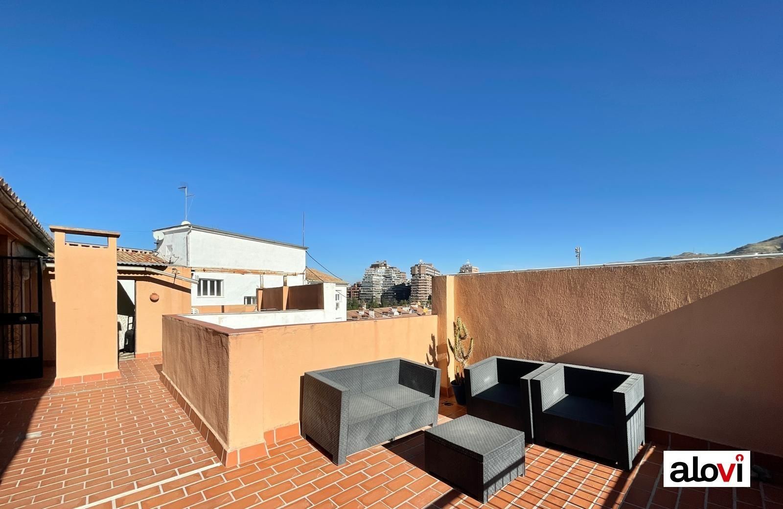 Terrassa de Pis de lloguer en  Granada Capital amb Terrassa
