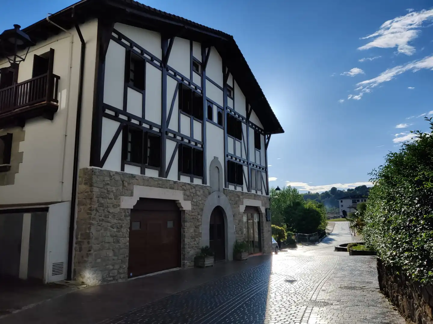 Vista exterior de Piso de alquiler en Lekunberri con Amueblado y Balcón