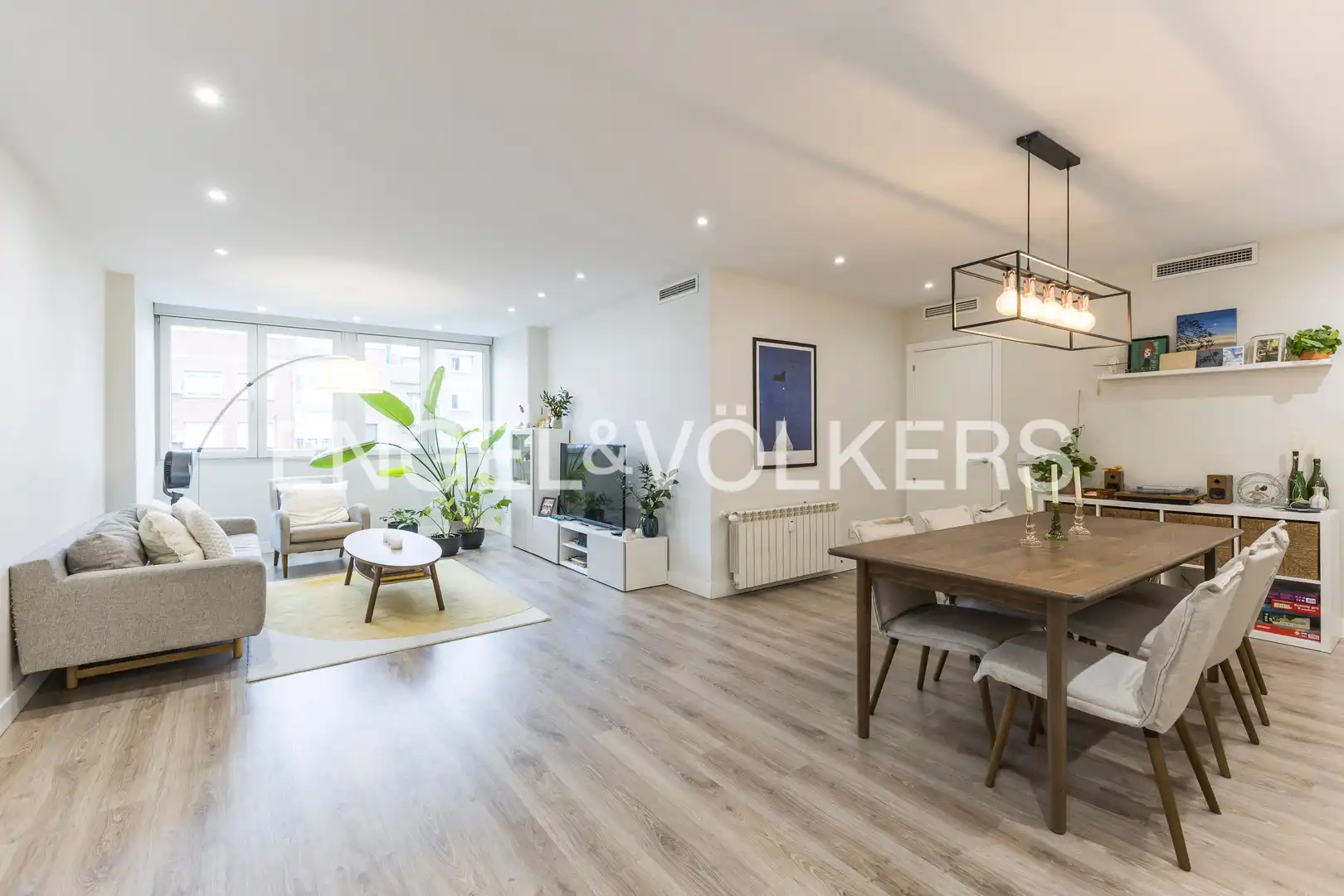 Sala de estar de Piso de alquiler en Barrio de Salamanca