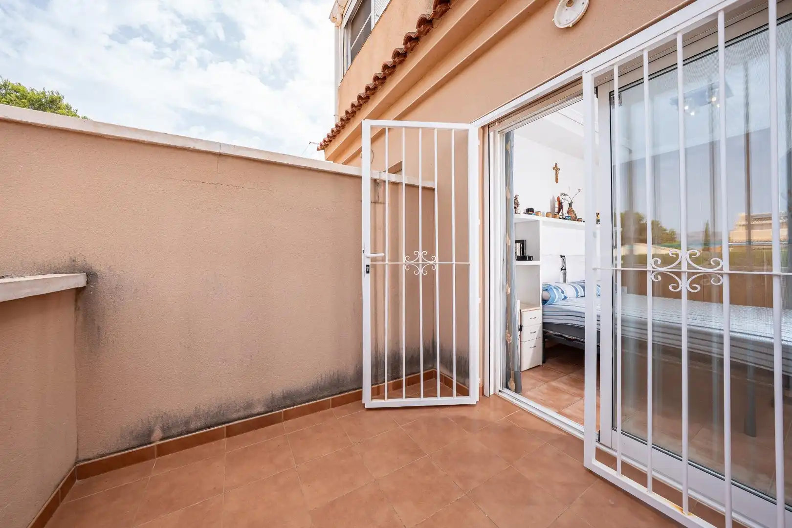 Balcony of Detached homes for sale in La Nucia  with Air Conditioner, Heating and Private garden