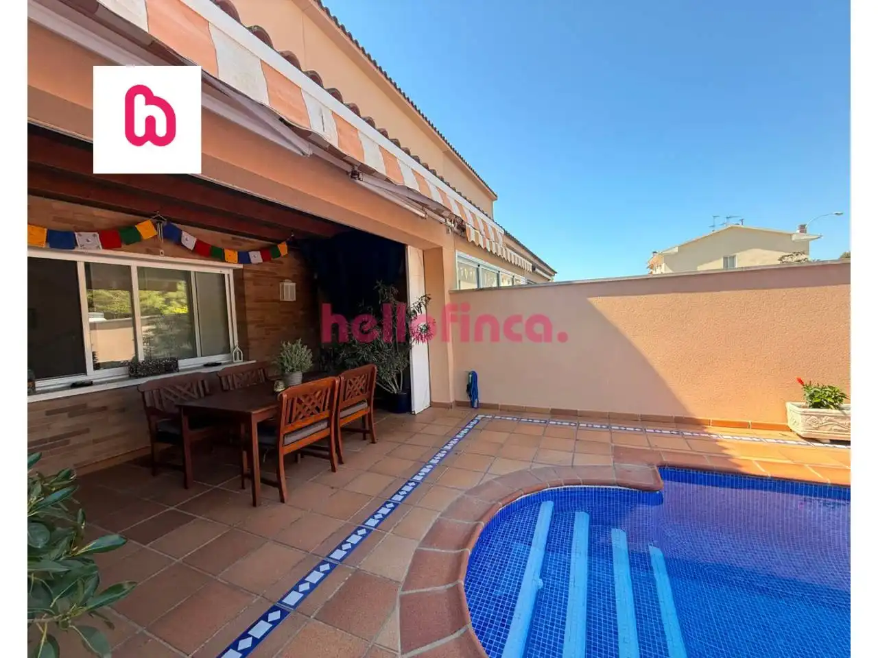 Terrace of Detached homes for sale in El Vendrell  with Air Conditioner, Heating and Private garden