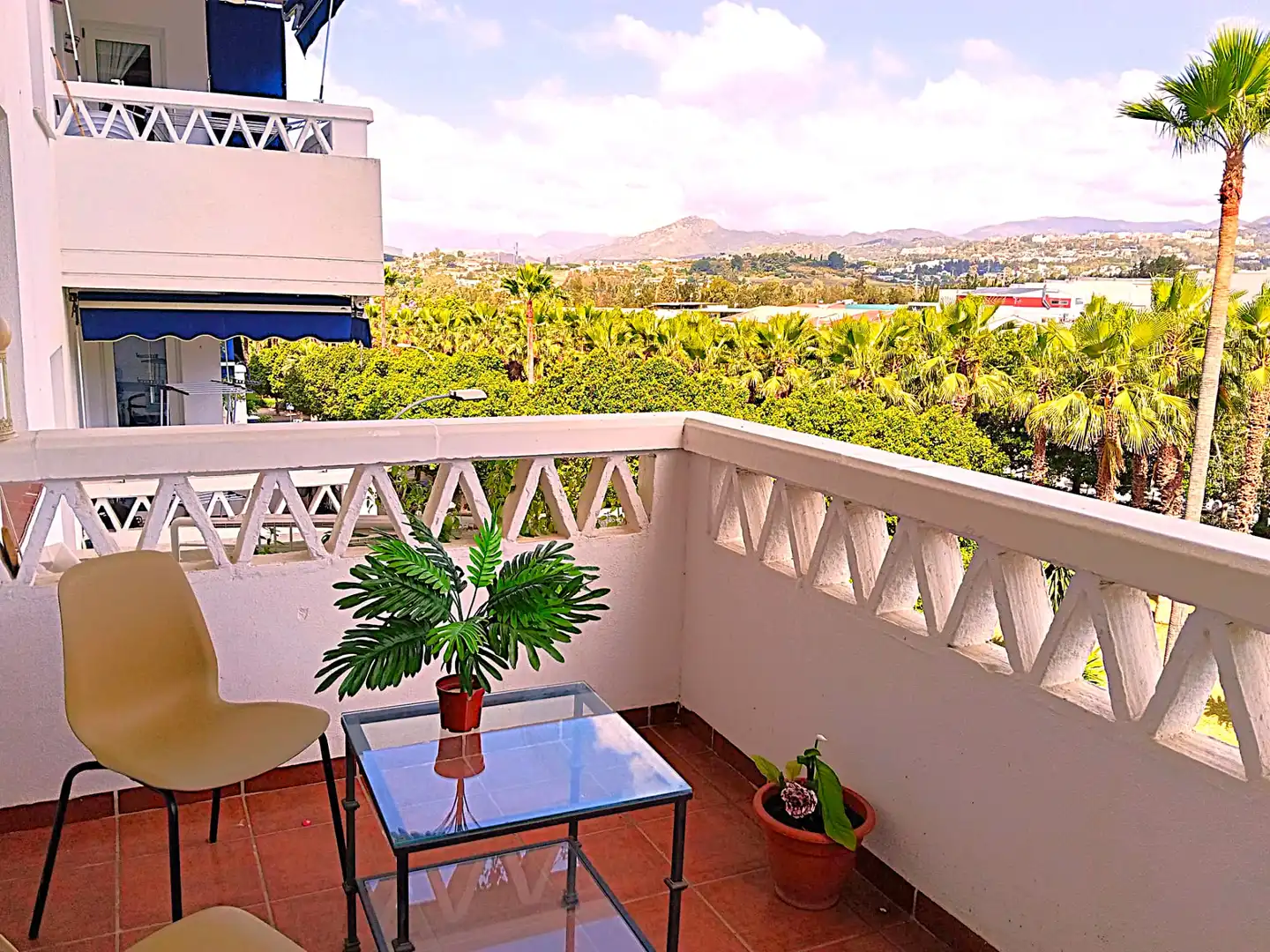 Terrace of Flat for sale in Marbella  with Furnished, Oven and Washing machine