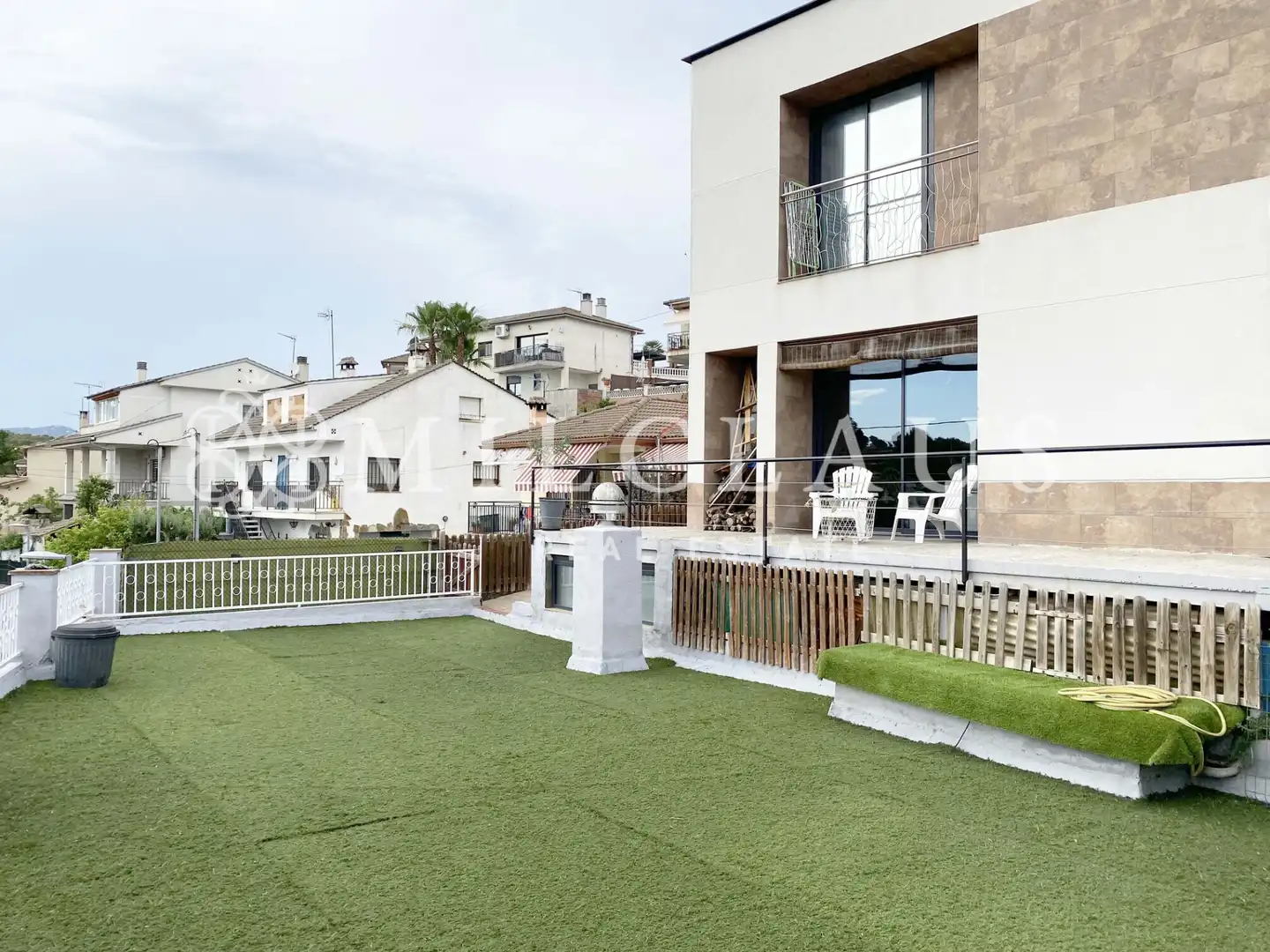 Terrasse von Haus oder Chalet zum Verkauf in Lliçà d'Amunt mit Klimaanlage, Heizung und Privatgarten