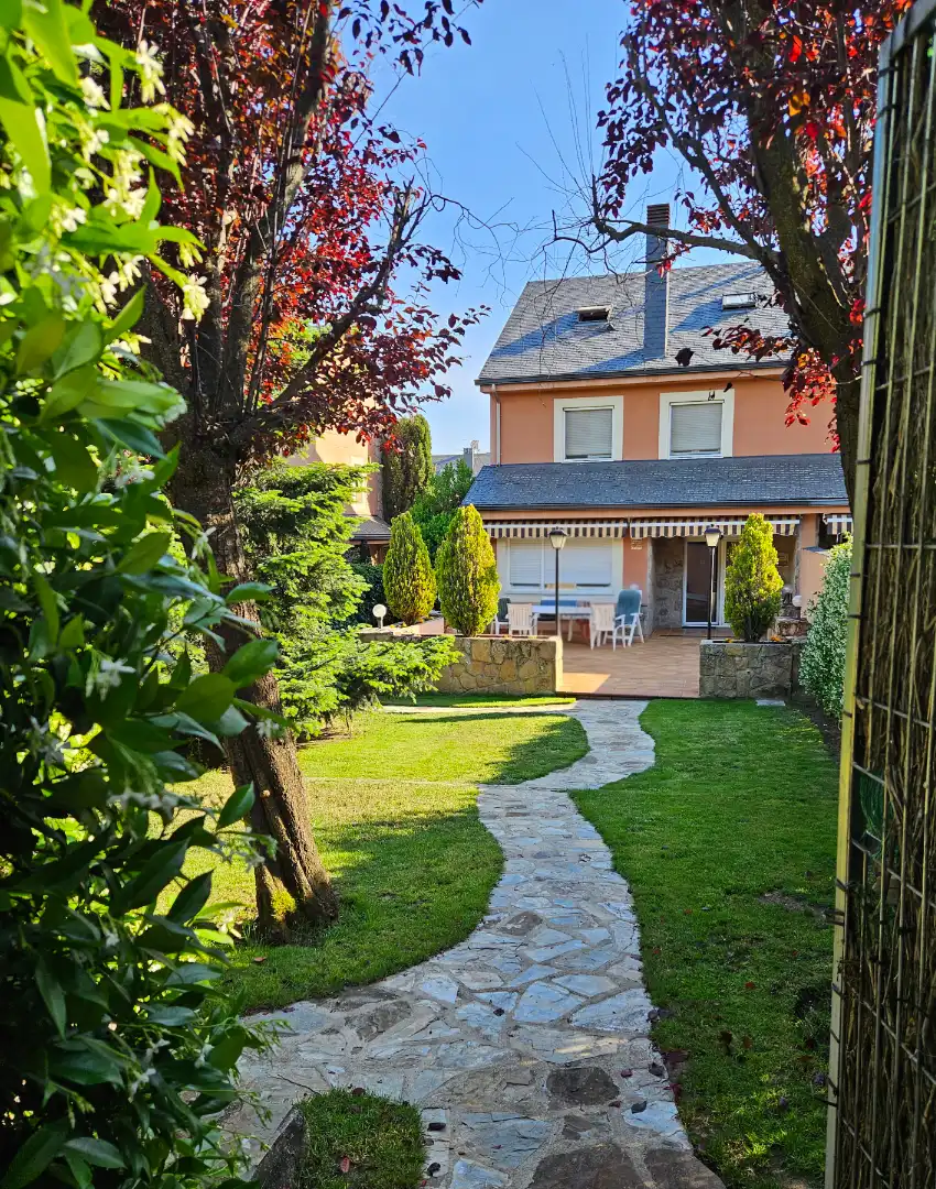 Garden of Houses for sale in Alpedrete  with Heating, Private garden and Terrace