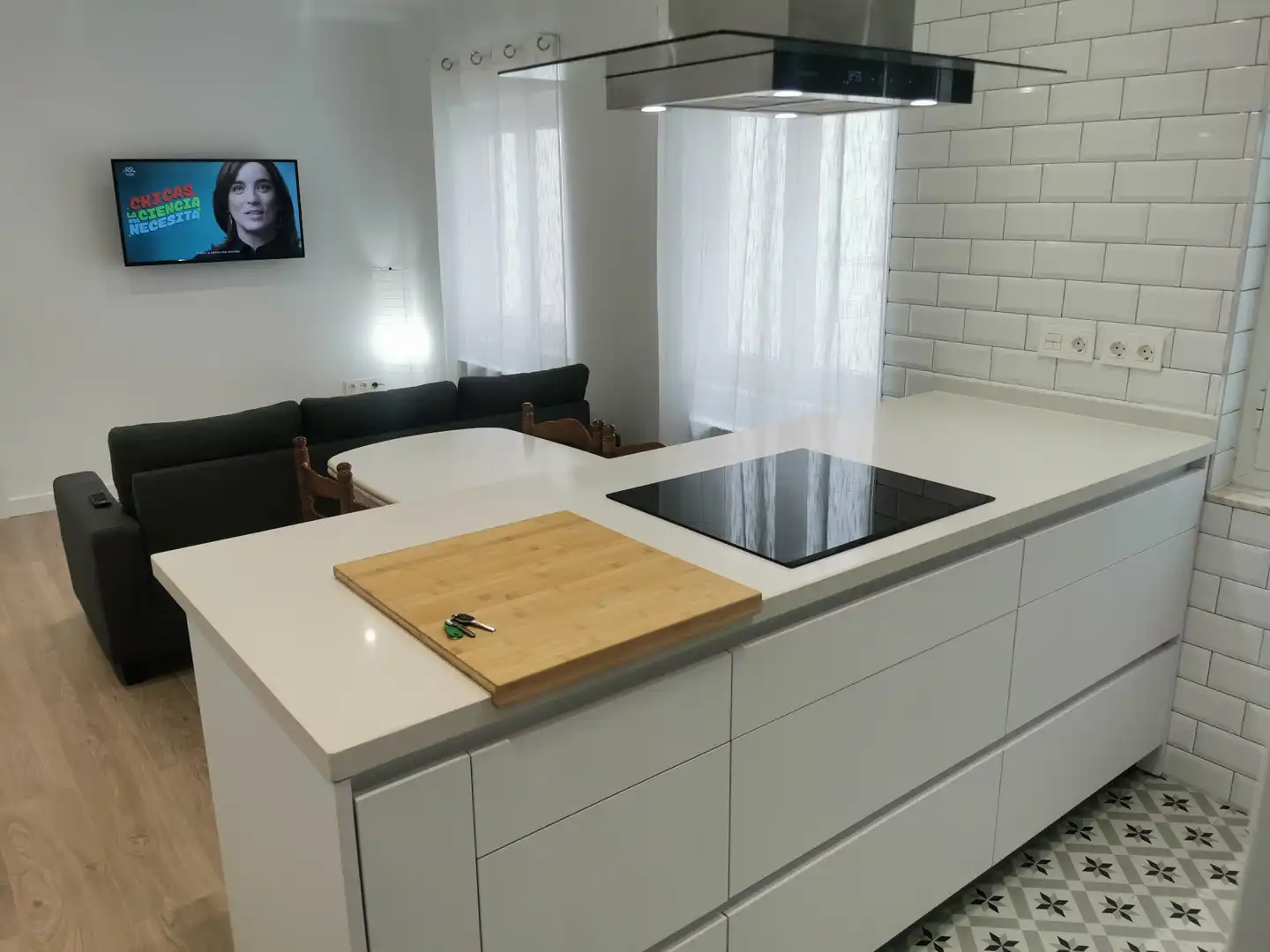 Cocina de Piso en venta en León Capital  con Calefacción, Parquet y Trastero