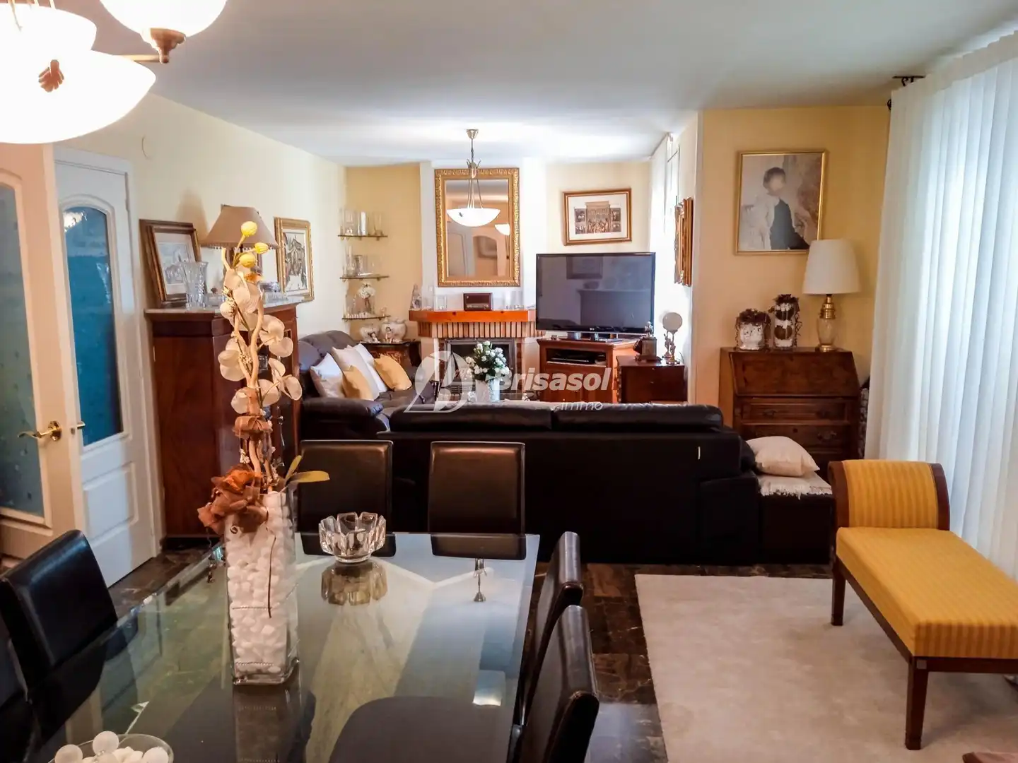Living room of Houses for sale in Cambrils  with Heating, Private garden and Terrace
