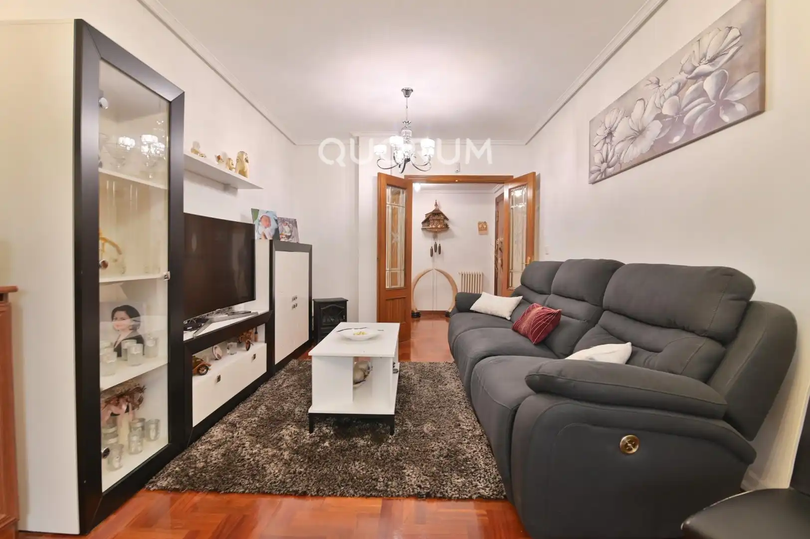 Living room of Flat for sale in Galdakao  with Air Conditioner, Heating and Furnished