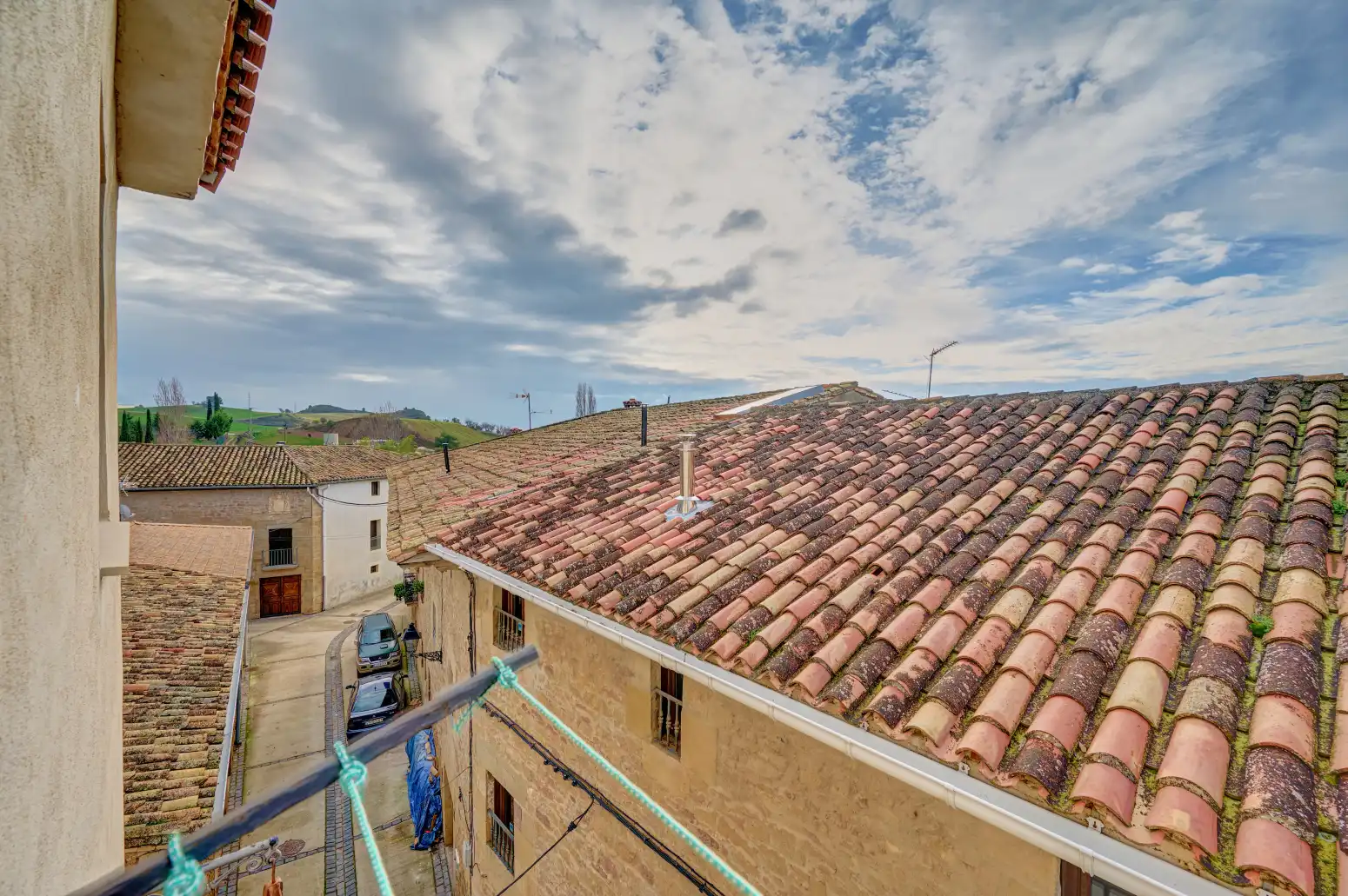 Exterior view of Detached homes for sale in Mañeru  with Air Conditioner, Heating and Private garden