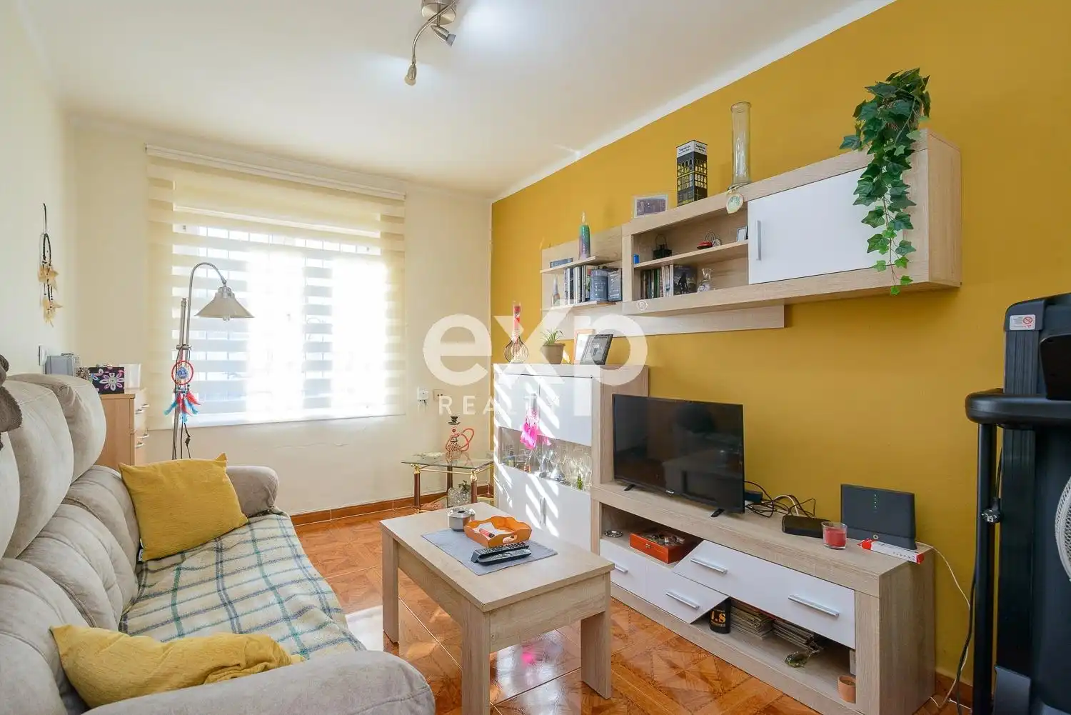 Sala de estar de Piso en venta en Langreo con Terraza y Amueblado