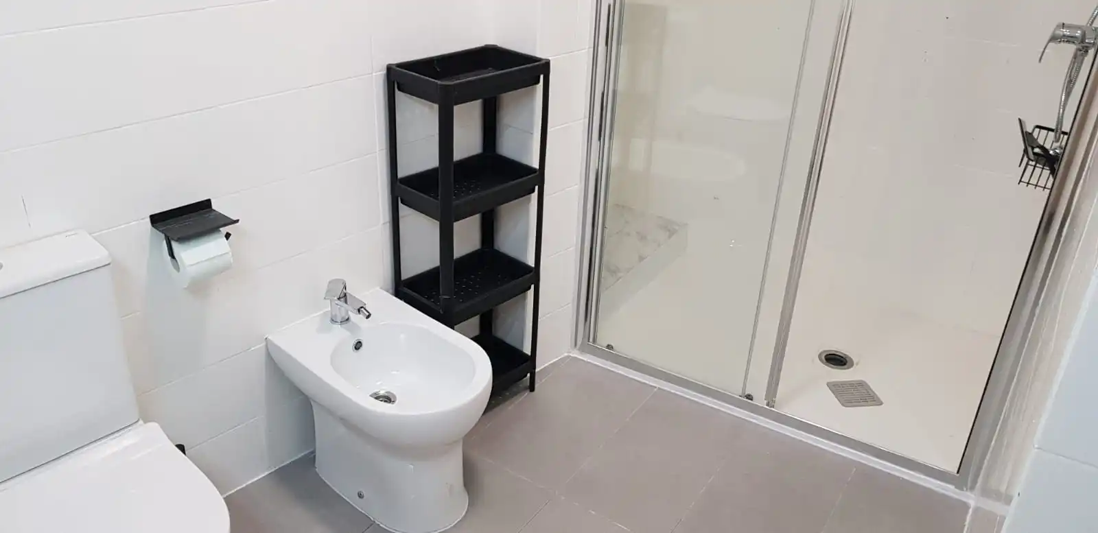Baño de Piso de alquiler en Albacete con Calefacción, Amueblado y Horno