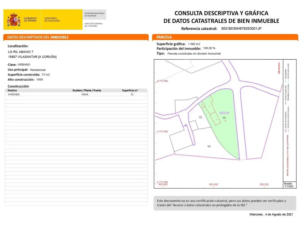 Casa rústica en venda a Calle Ril Abaixo, imagen 2