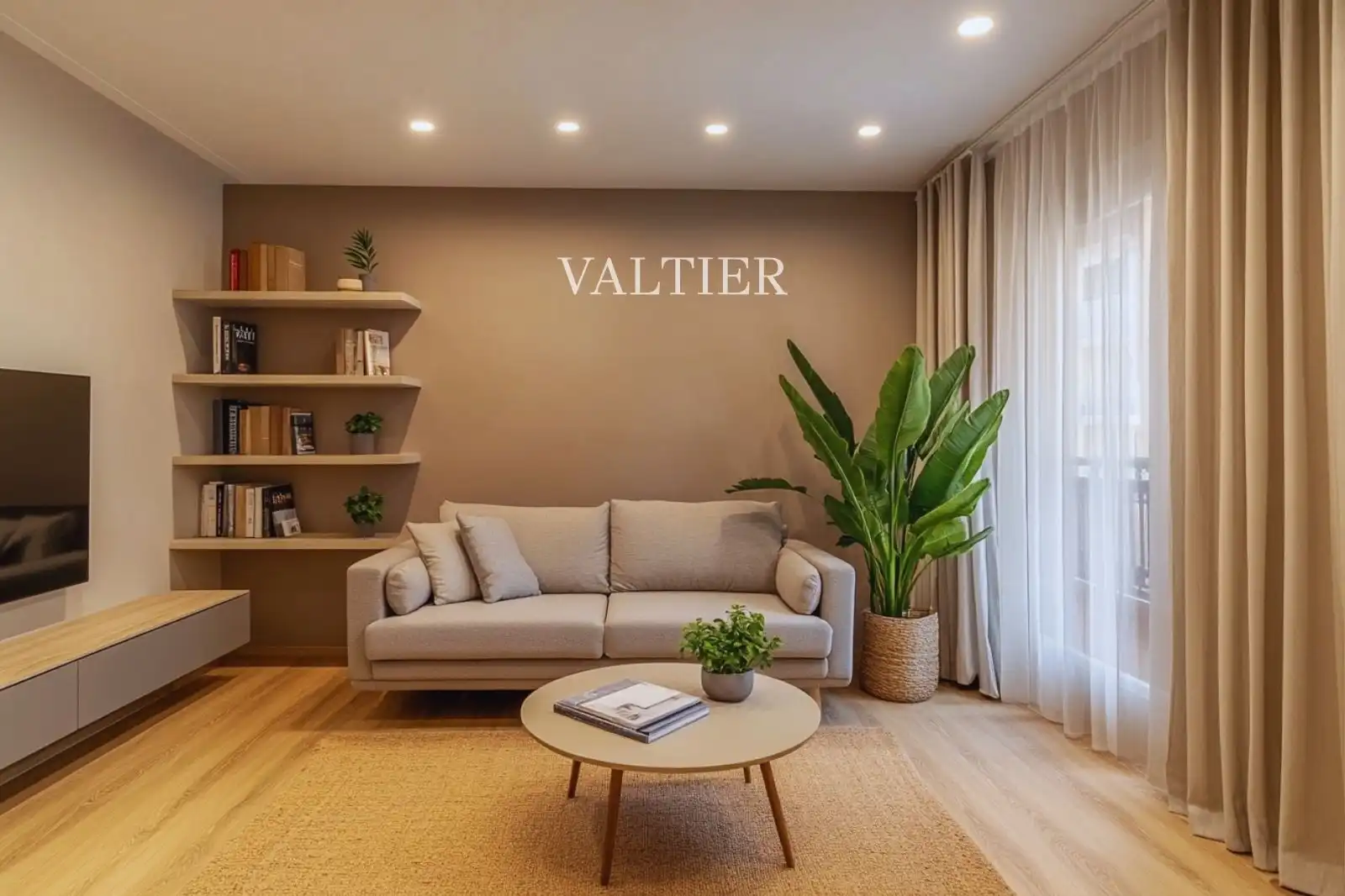Living room of Flat for sale in Madrid  with Terrace and Furnished