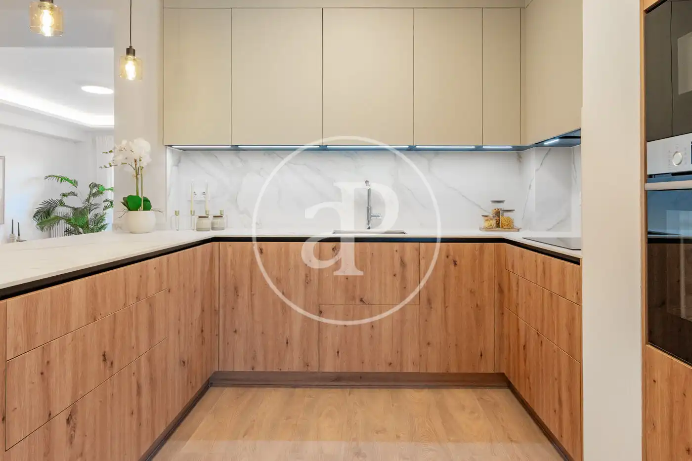 Kitchen of Flat for sale in Madrid  with Air Conditioner, Heating and Terrace