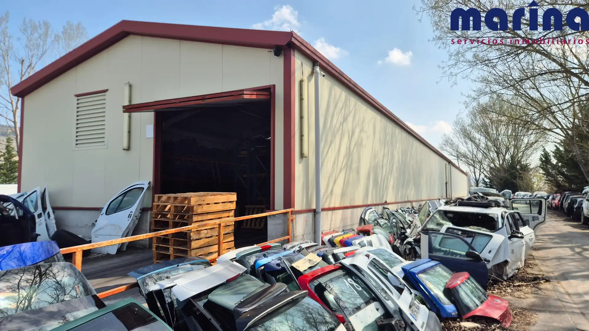 Vista exterior de Terreno industrial en venta en Valle de Elorz / Elortzibar