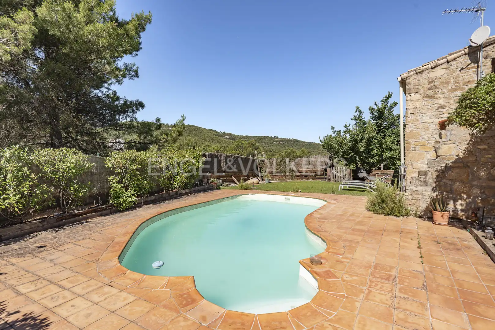 Swimming pool of Country homes for sale in Castellbell i el Vilar  with Heating, Private garden and Swimming Pool