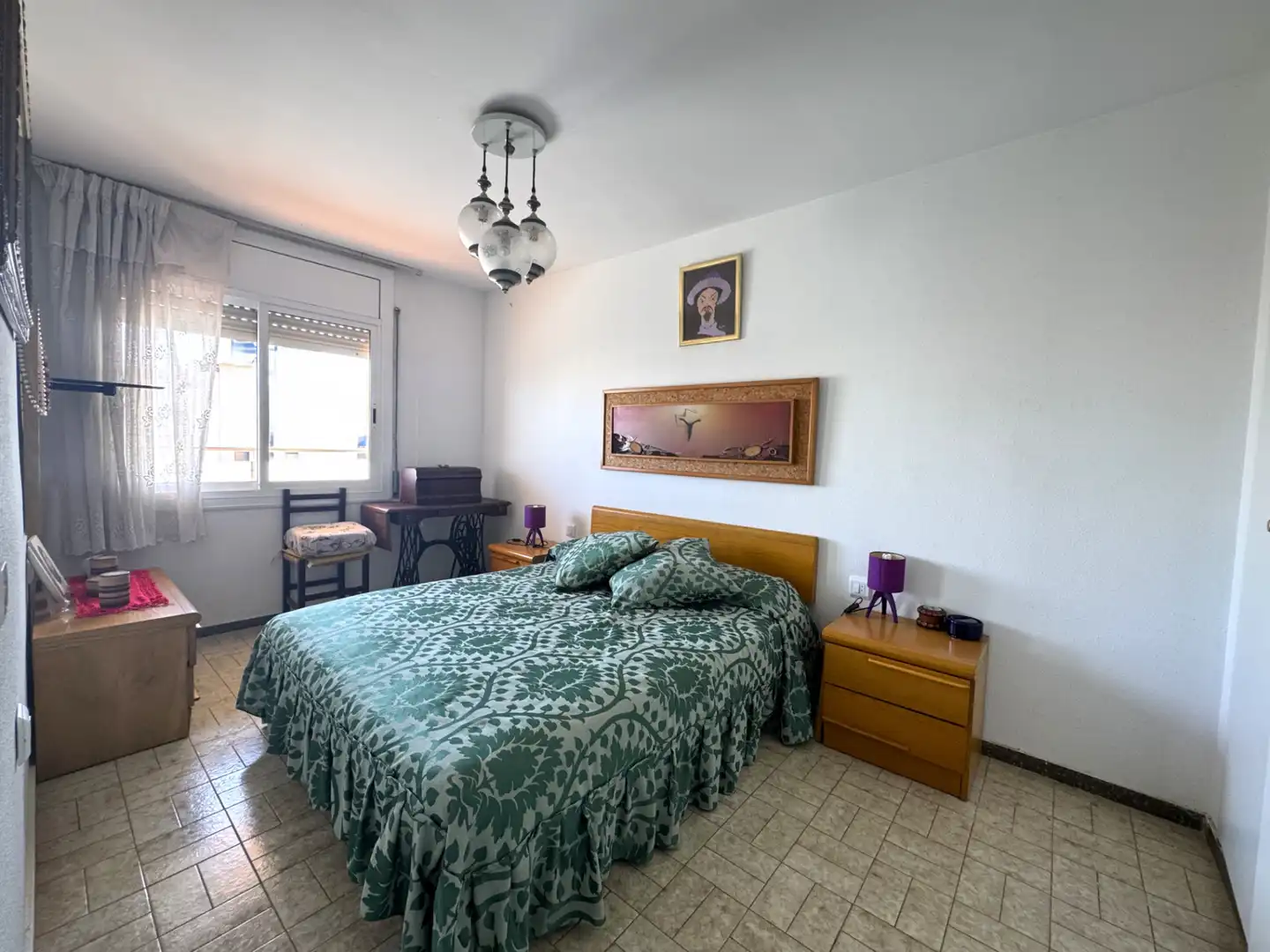 Bedroom of Flat for sale in Santa Susanna  with Terrace, Furnished and Balcony