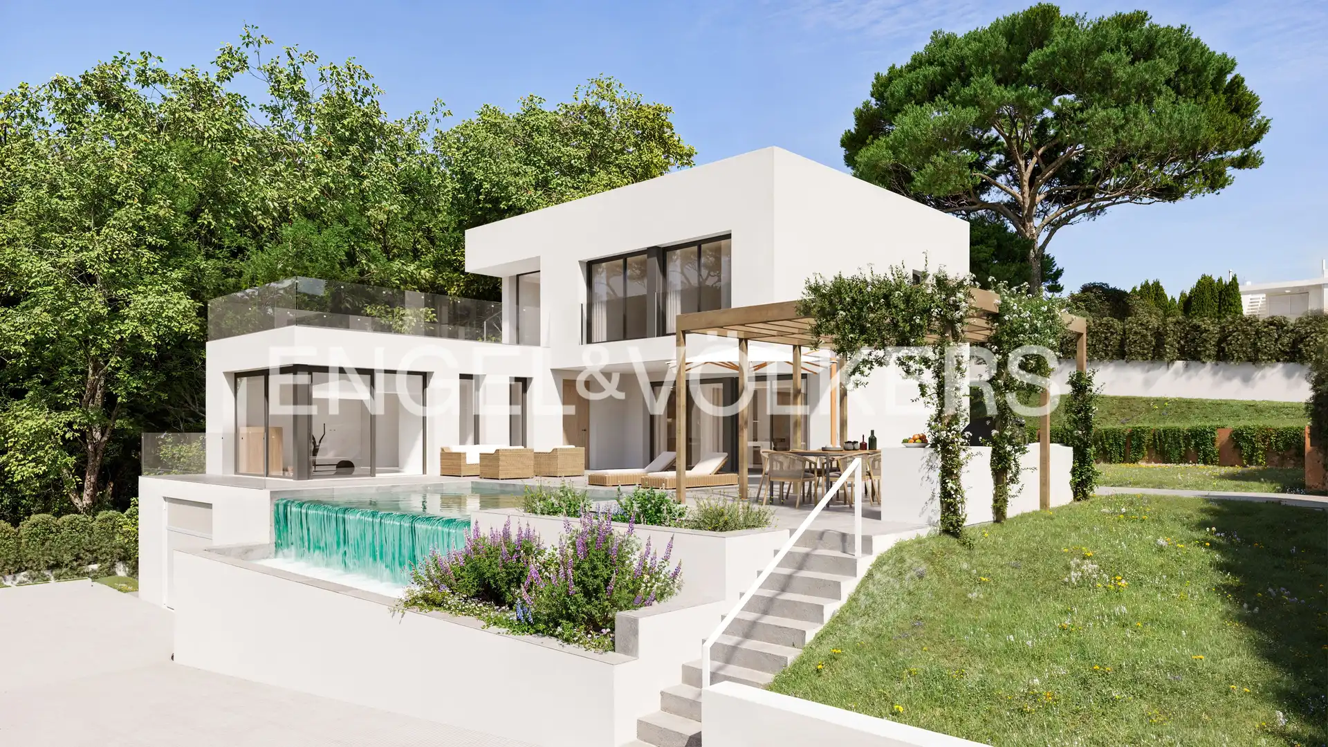 House with pool for sale in El Mirador - La Cornisa
