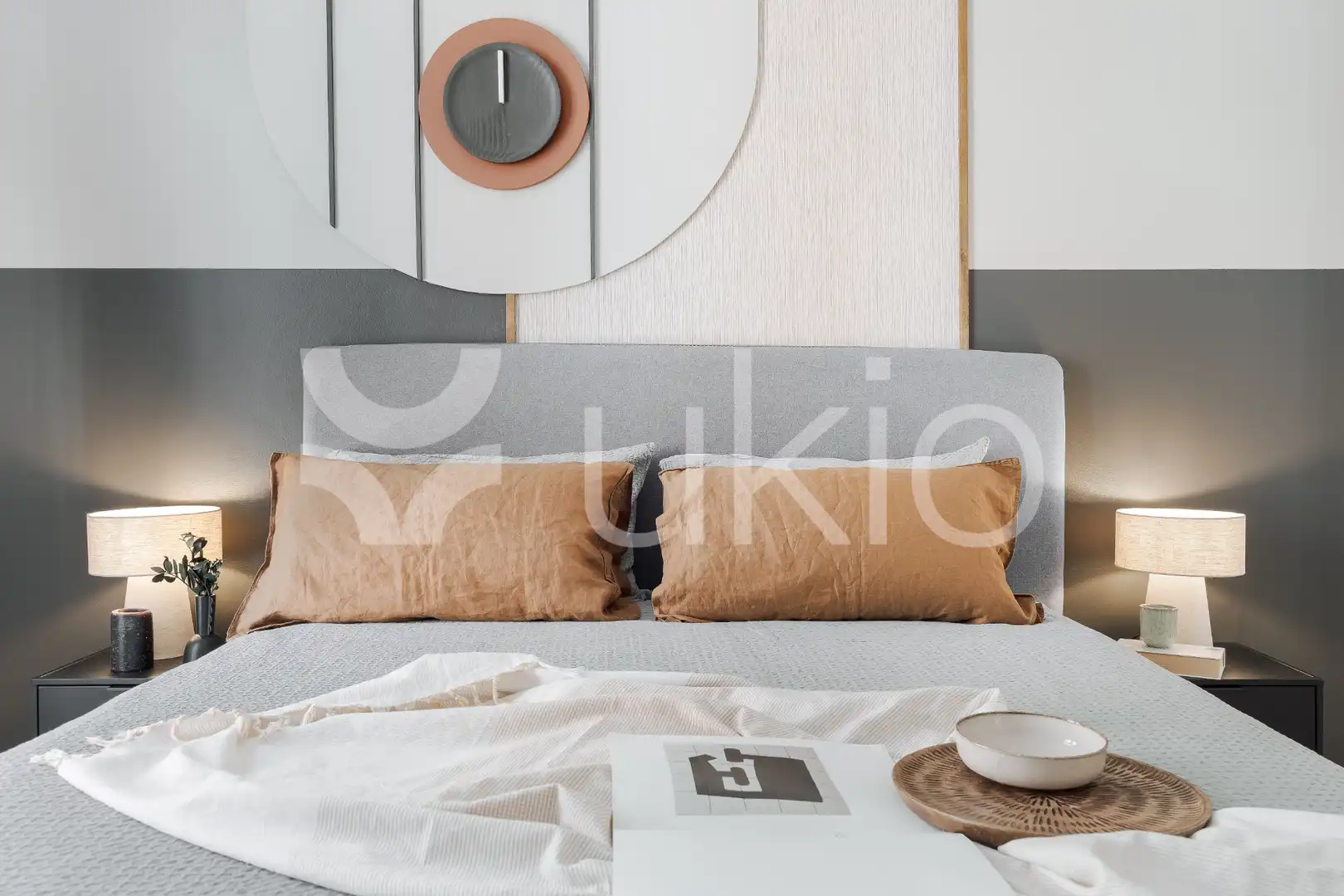 Habitación de Apartamento de alquiler en Madrid con Aire acondicionado, Calefacción y Amueblado