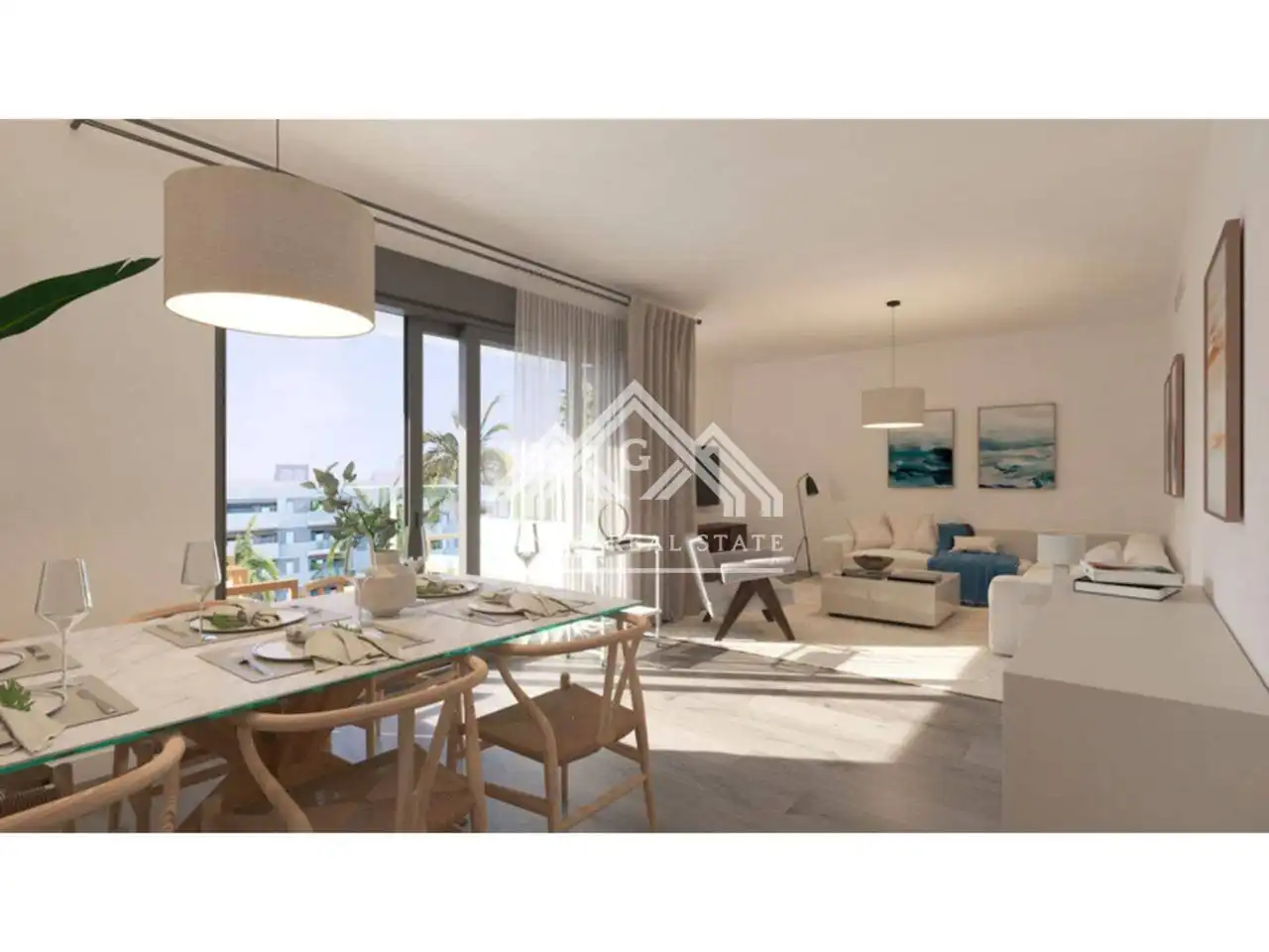 Sala de estar de Piso en venta en Huelva con Aire acondicionado, Calefacción y Terraza