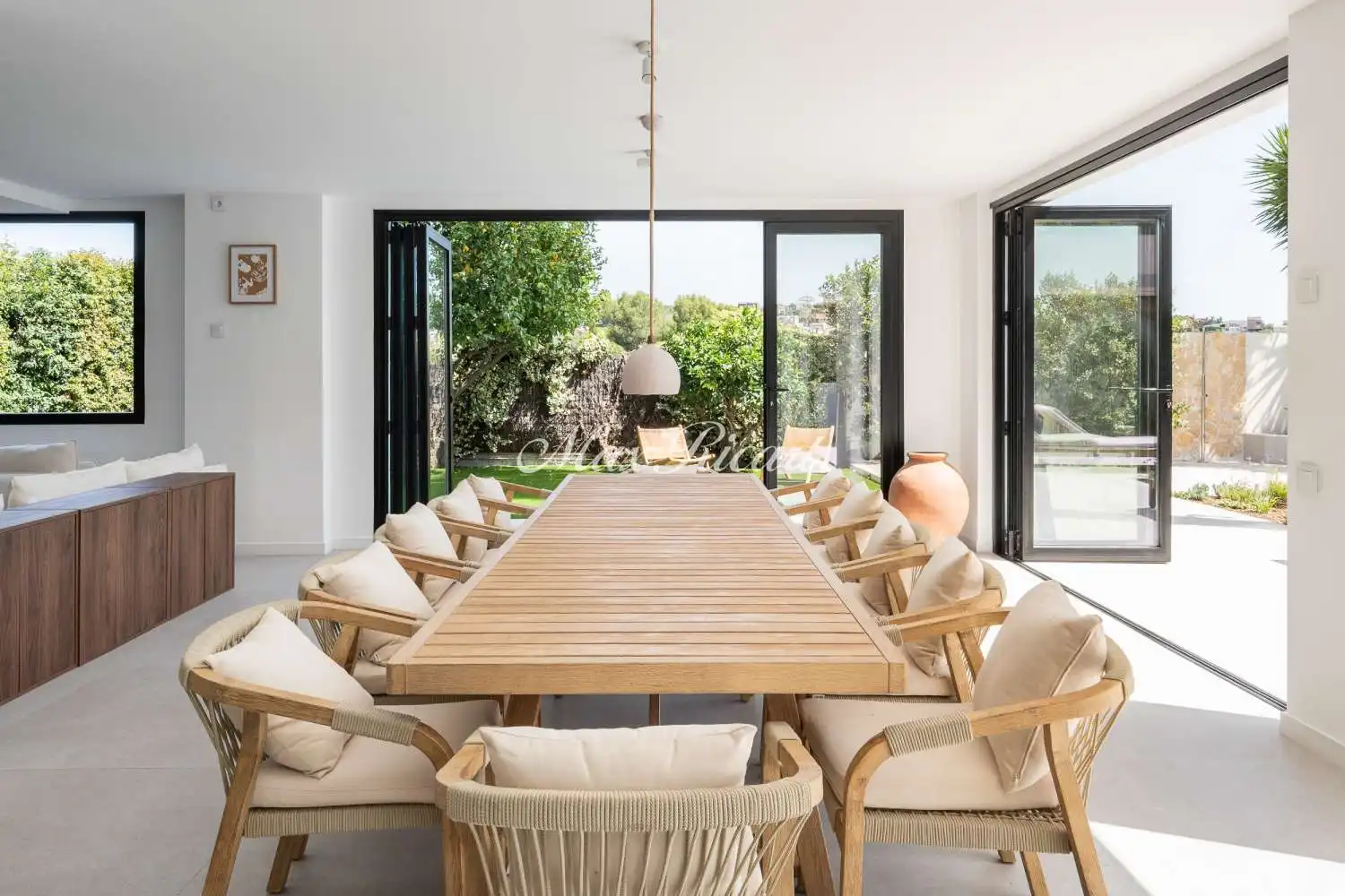 Dining room of Houses for rent in Sant Just Desvern  with Air Conditioner, Heating and Terrace
