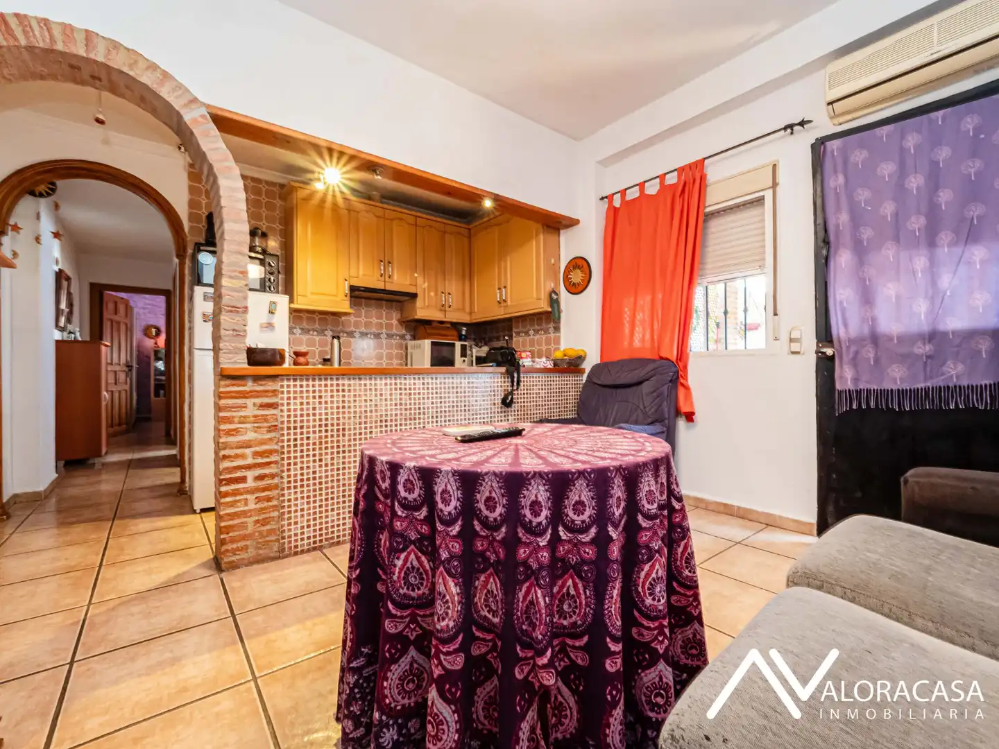 Kitchen of Flat for sale in Cártama  with Air Conditioner, Terrace and Furnished