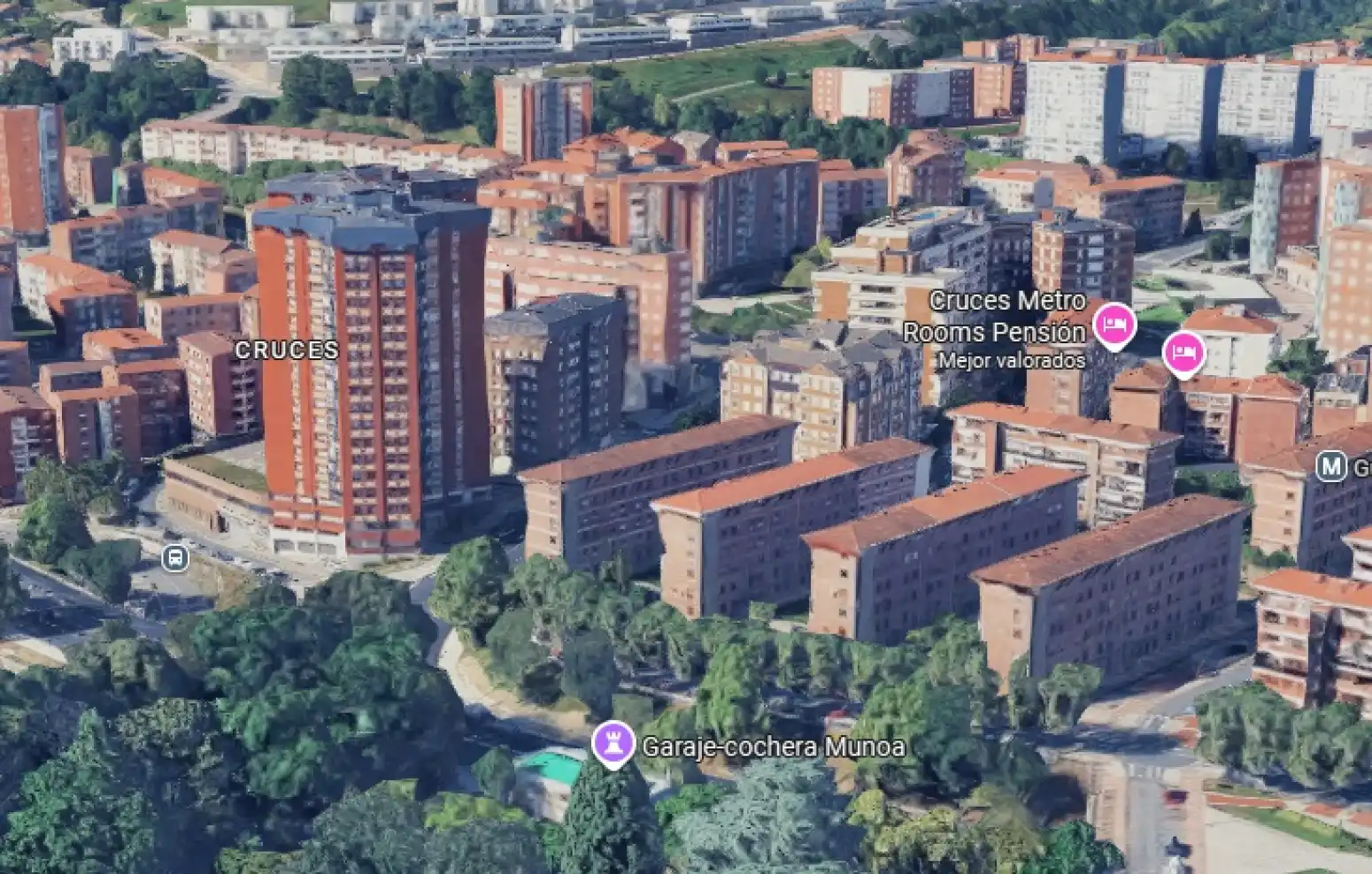 Vista exterior de Pis en venda en Barakaldo  amb Calefacció i Parquet