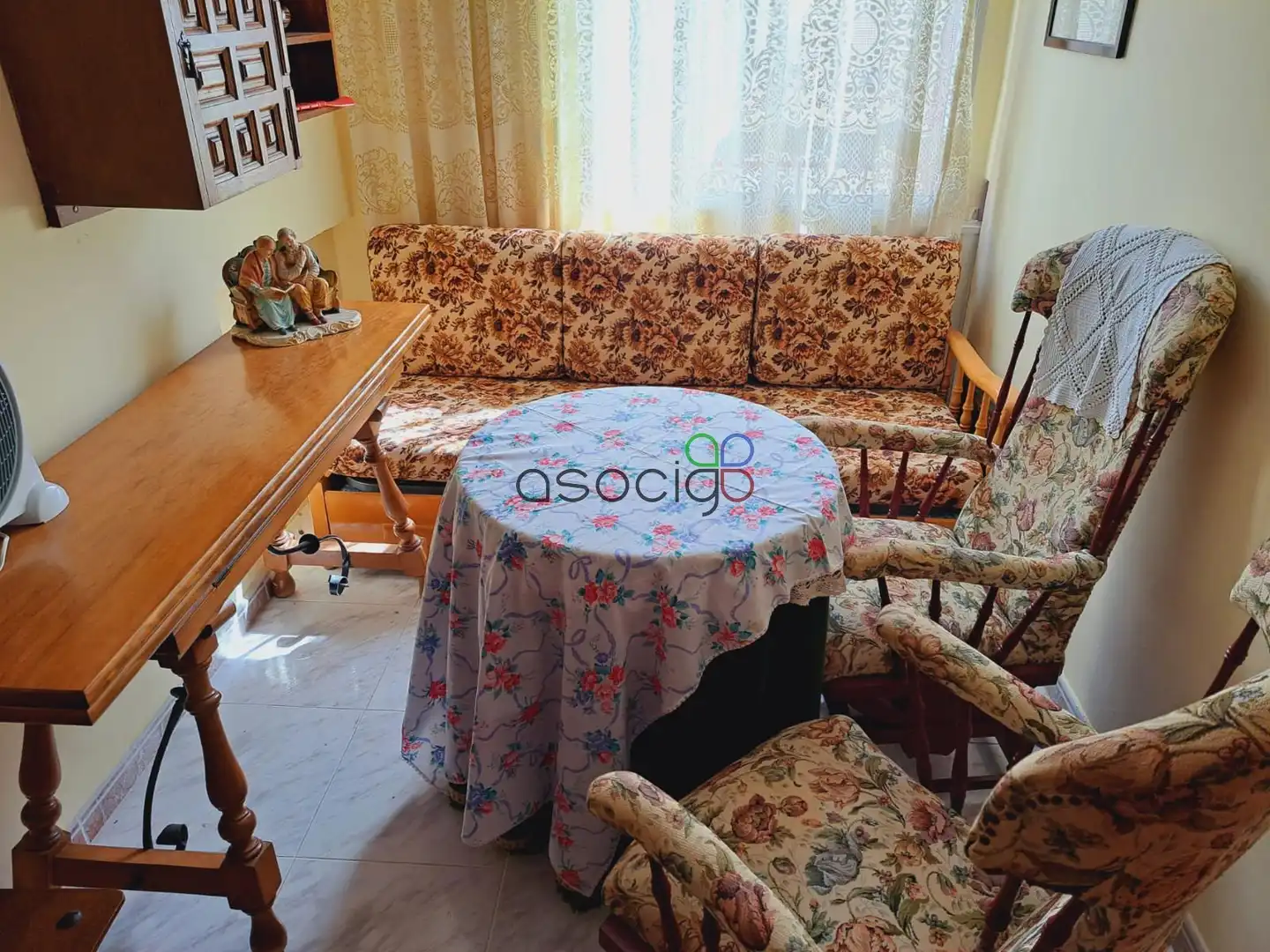 Living room of Flat for sale in Buendía  with Storage room