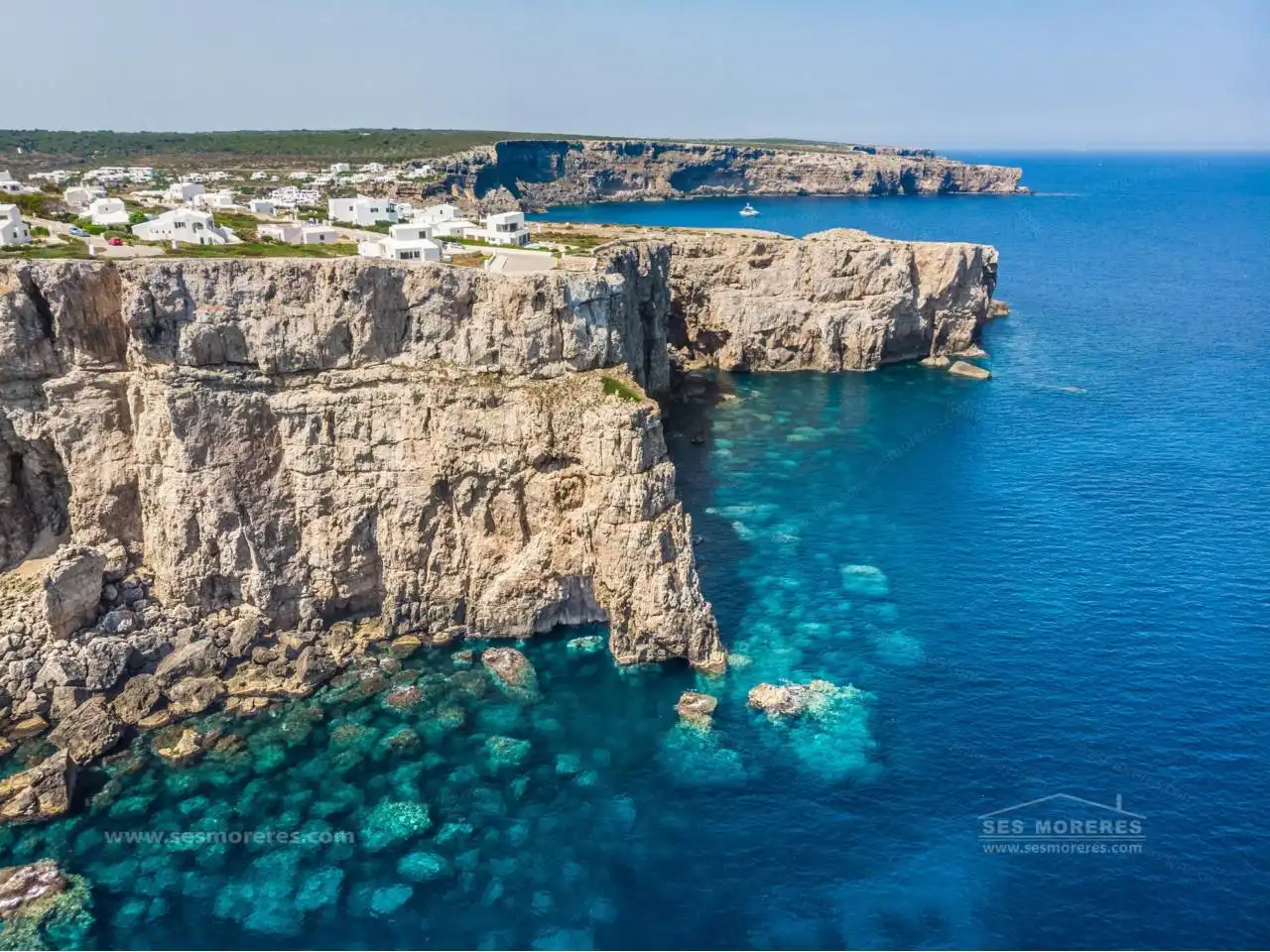 Vista exterior de Casa o chalet en venta en Ciutadella de Menorca con Aire acondicionado, Terraza y Piscina