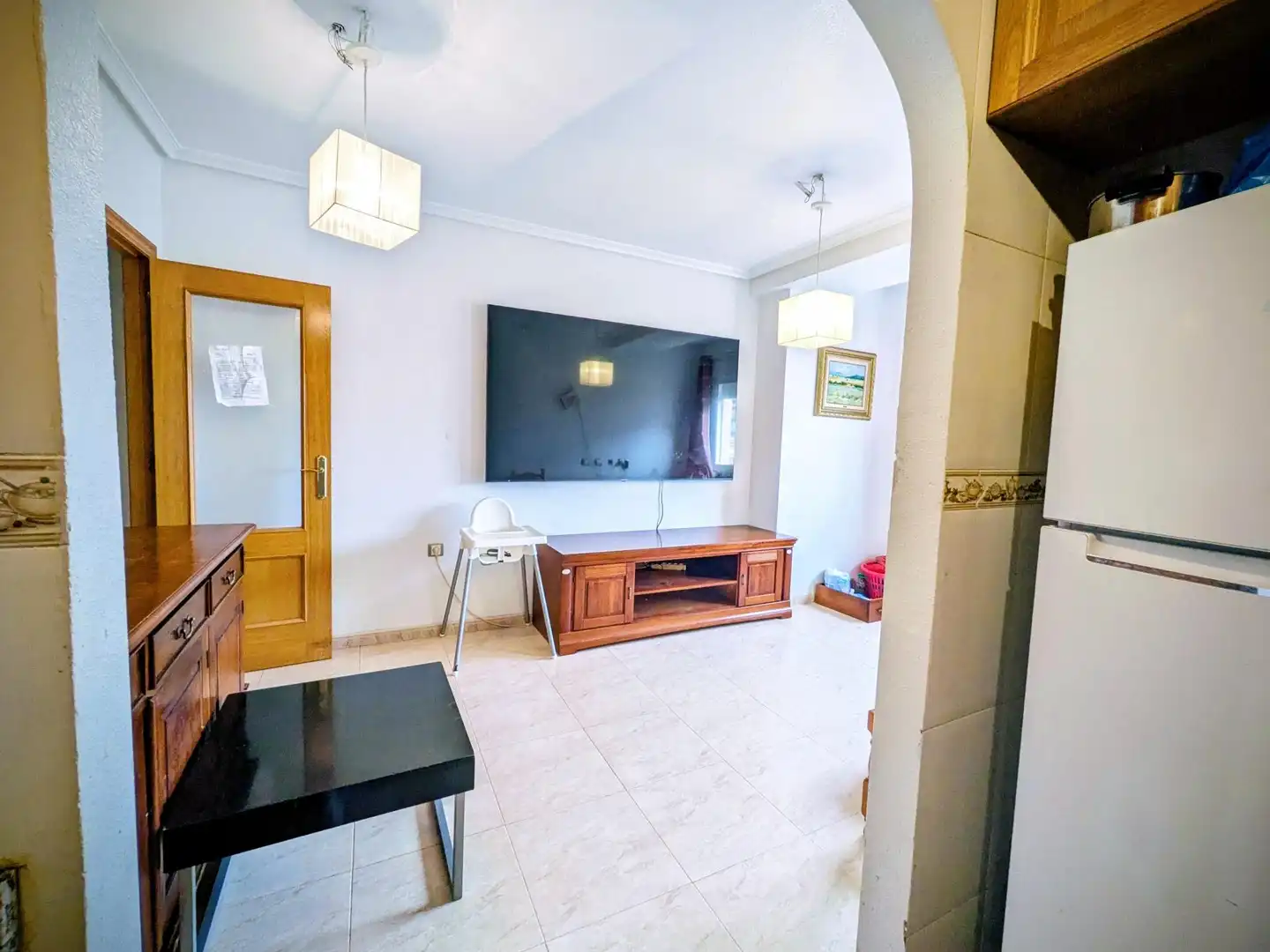 Sala de estar de Apartamento en venta en Almoradí con Trastero