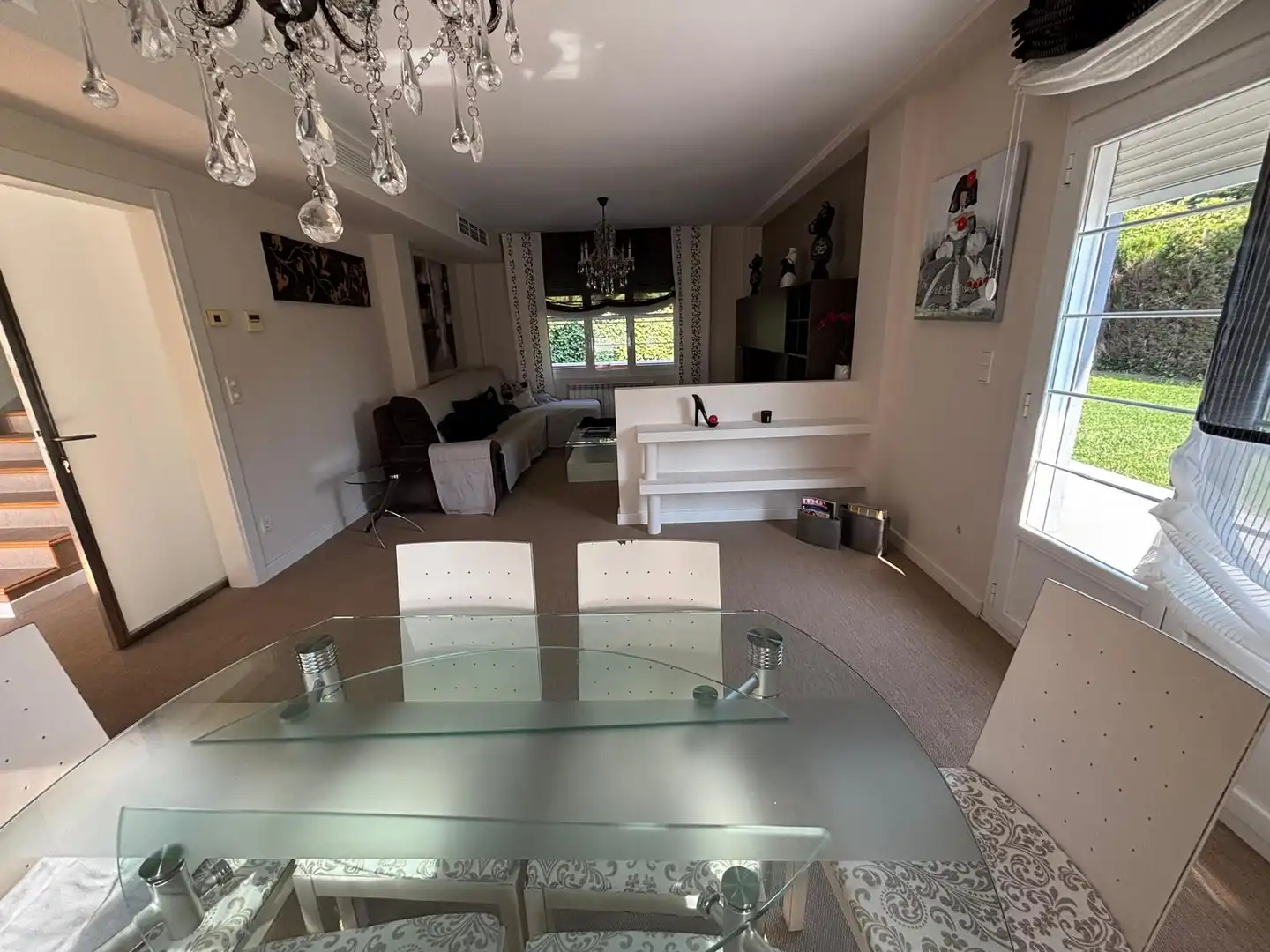 Comedor de Casa o chalet en venta en Zuera con Aire acondicionado, Calefacción y Jardín privado