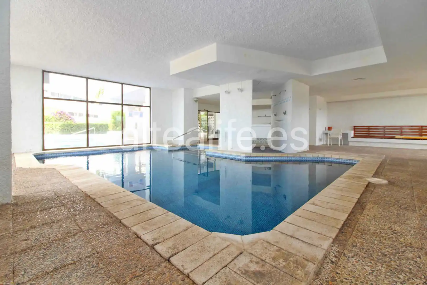 Piscina de Apartament de lloguer en Altea amb Calefacció, Terrassa i Moblat